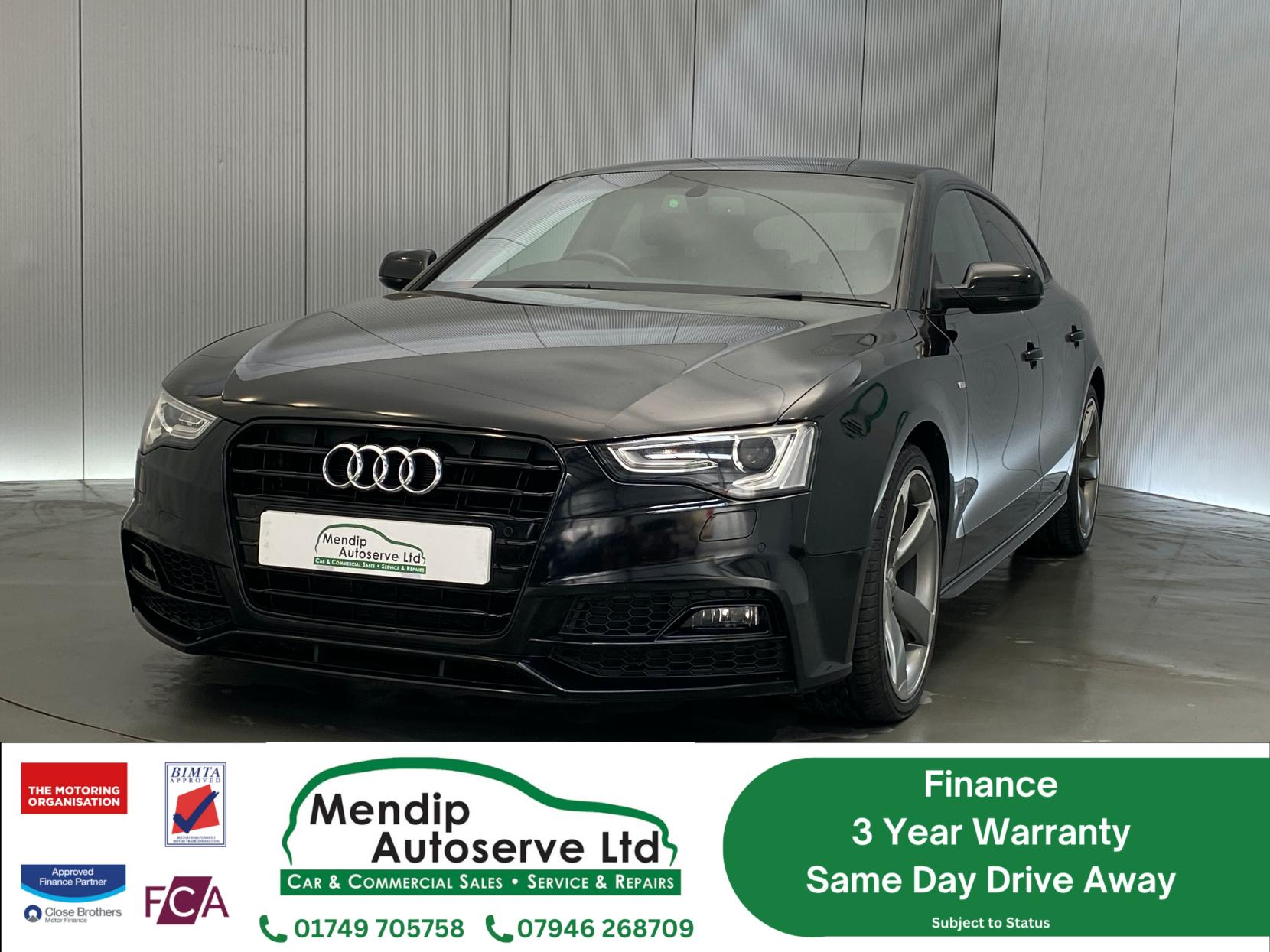 Audi A5 2.0 TDI Black Edition Plus Sportback 5dr Diesel Multitronic Euro 6 (s/s) (190 ps)