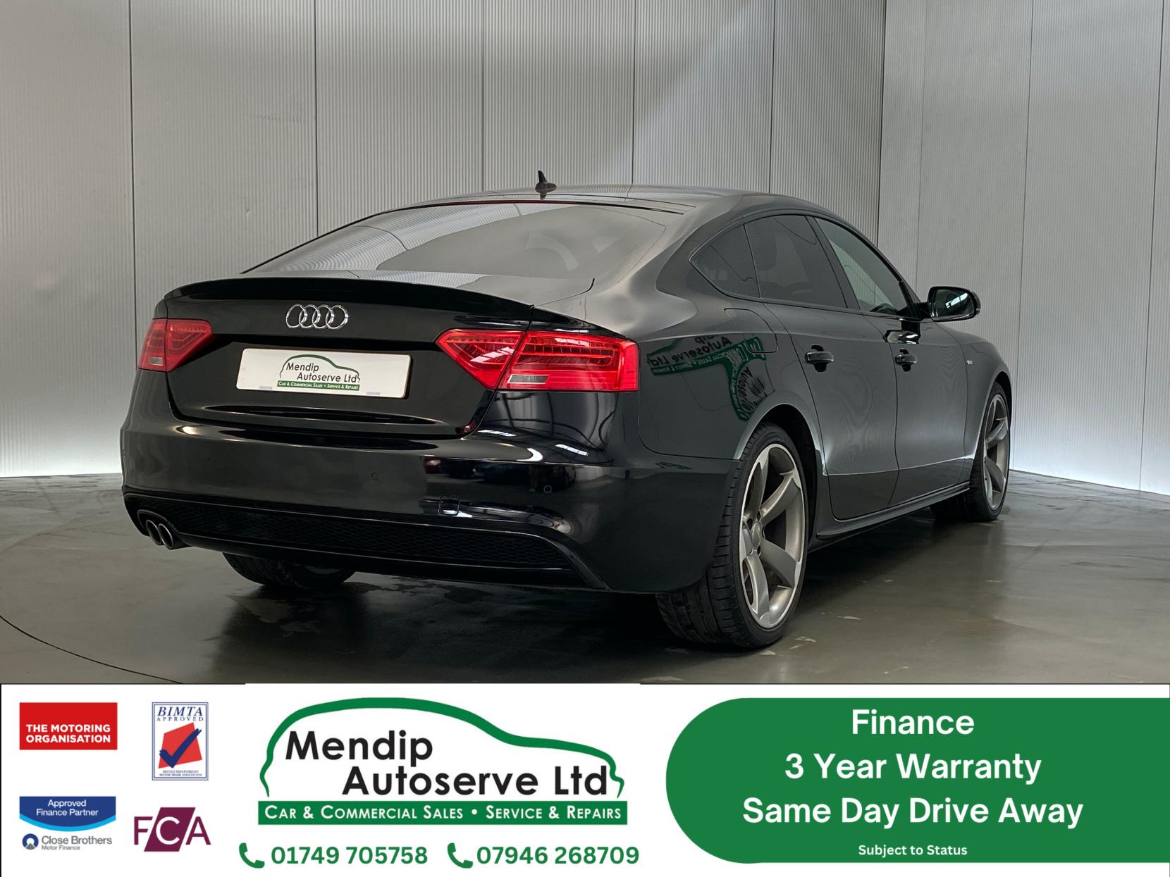 Audi A5 2.0 TDI Black Edition Plus Sportback 5dr Diesel Multitronic Euro 6 (s/s) (190 ps)