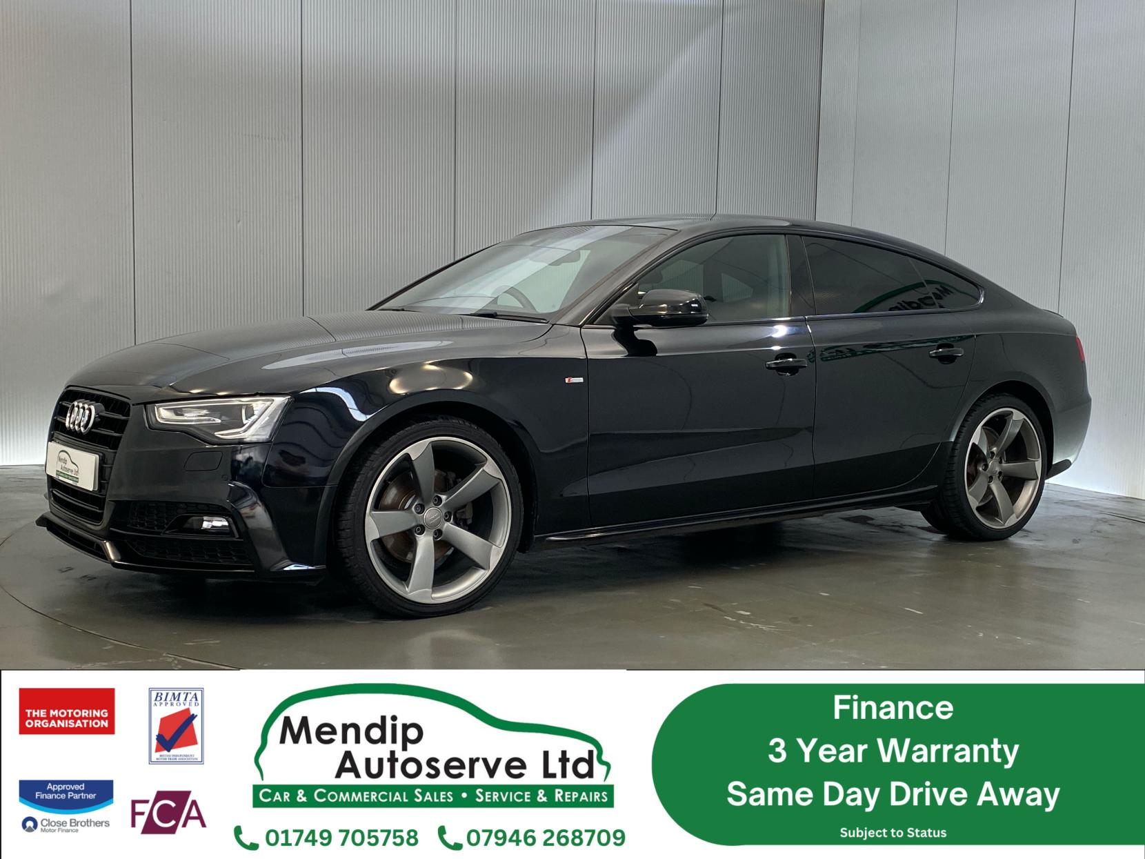 Audi A5 2.0 TDI Black Edition Plus Sportback 5dr Diesel Multitronic Euro 6 (s/s) (190 ps)