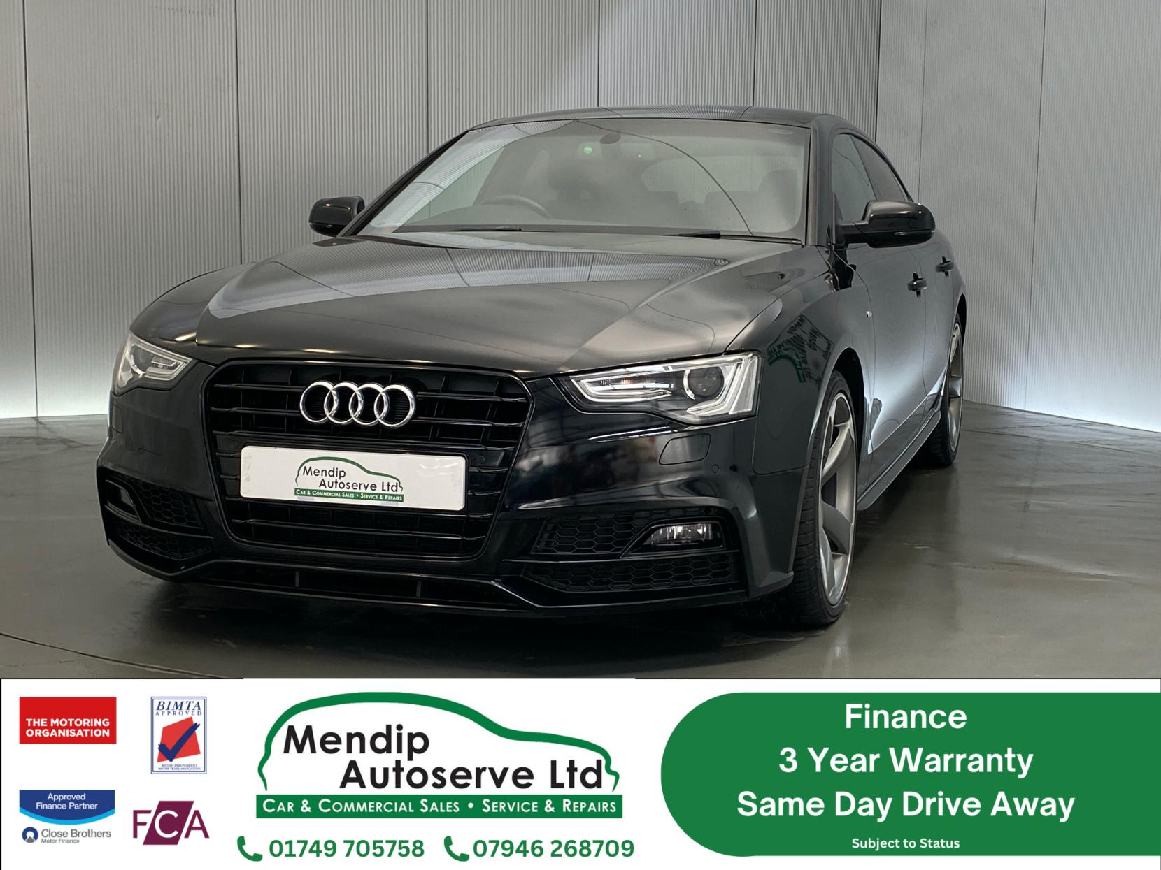 Audi A5 2.0 TDI Black Edition Plus Sportback 5dr Diesel Multitronic Euro 6 (s/s) (190 ps)