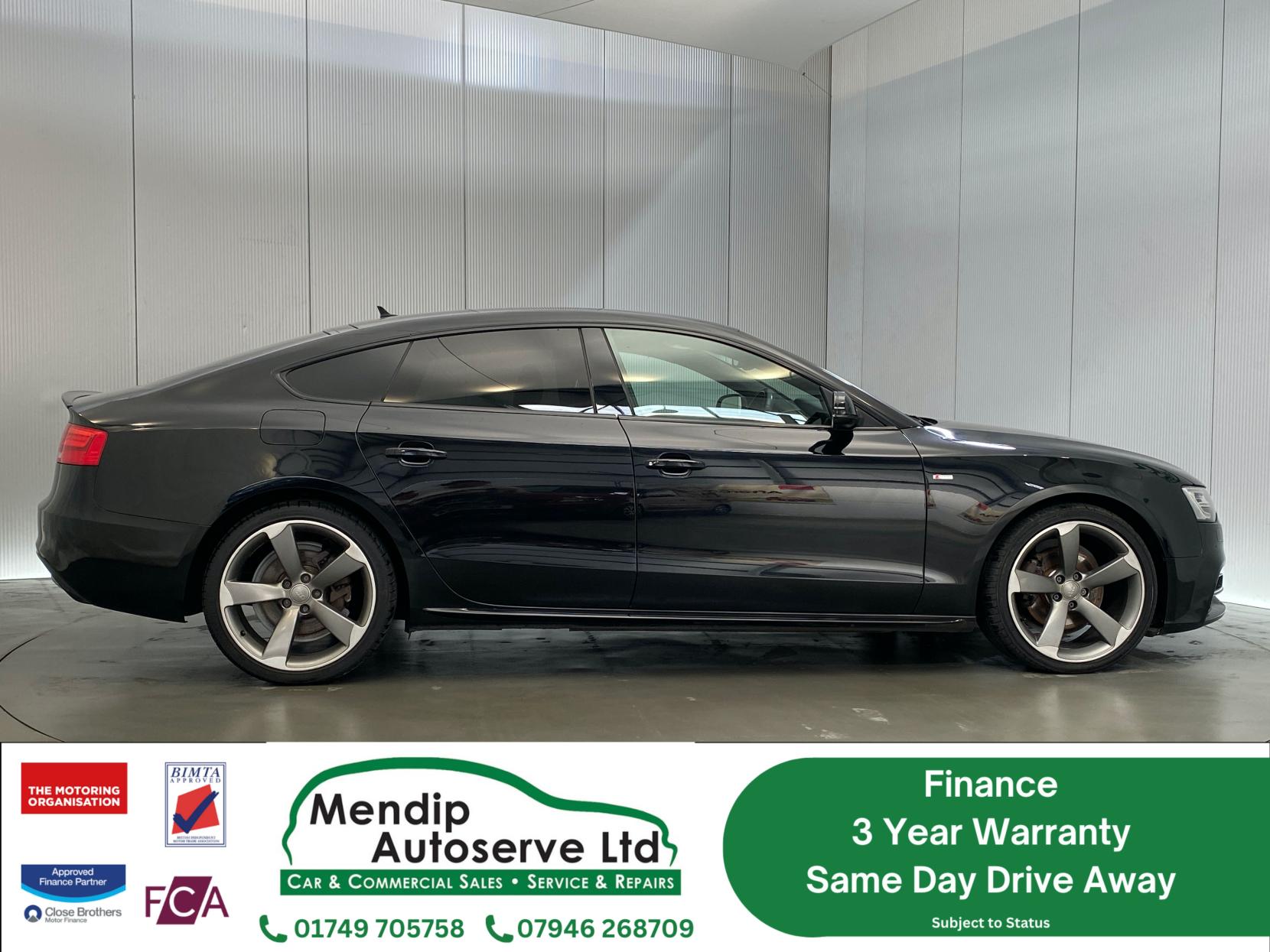 Audi A5 2.0 TDI Black Edition Plus Sportback 5dr Diesel Multitronic Euro 6 (s/s) (190 ps)