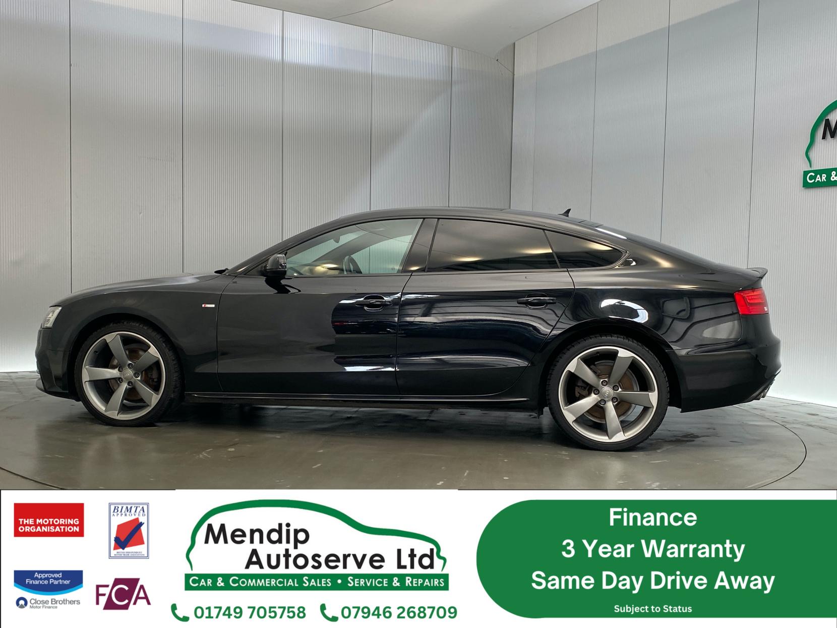 Audi A5 2.0 TDI Black Edition Plus Sportback 5dr Diesel Multitronic Euro 6 (s/s) (190 ps)