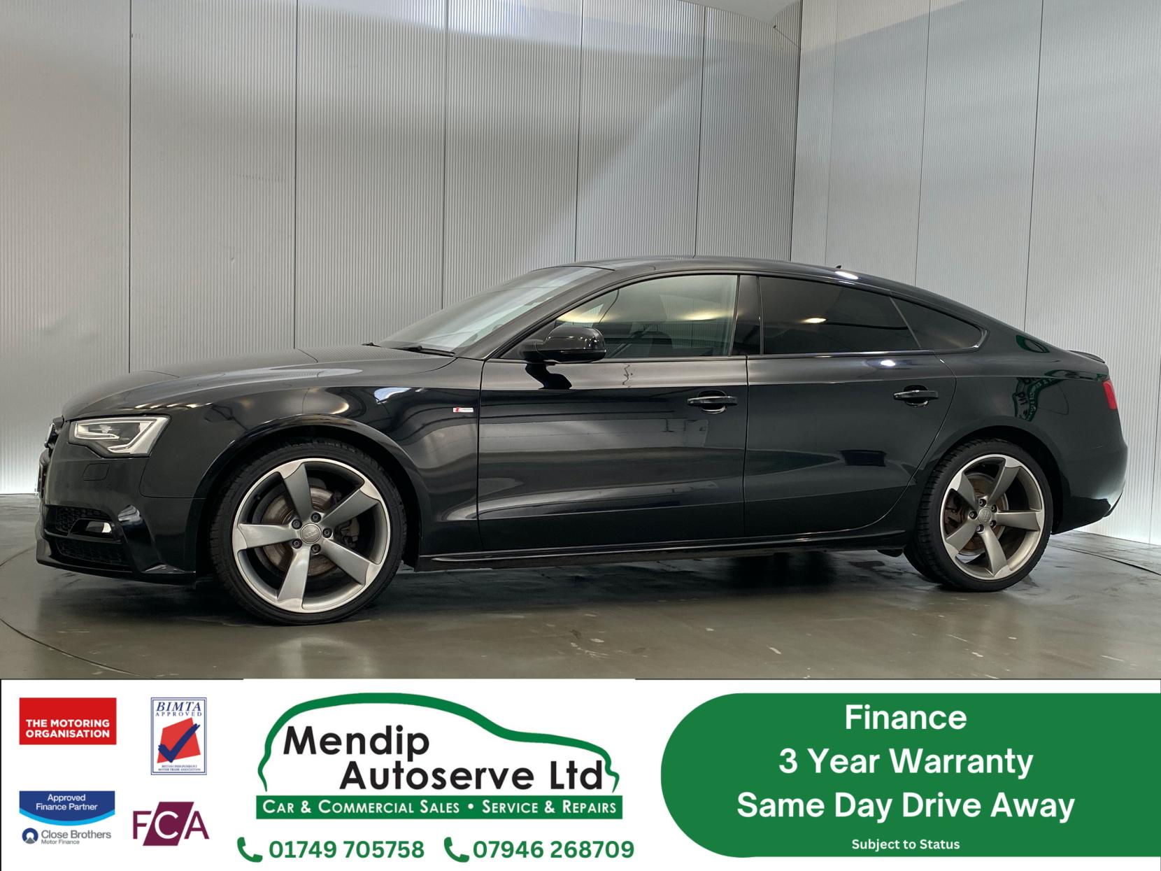 Audi A5 2.0 TDI Black Edition Plus Sportback 5dr Diesel Multitronic Euro 6 (s/s) (190 ps)