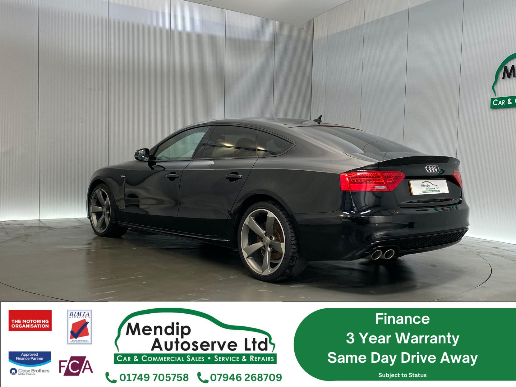 Audi A5 2.0 TDI Black Edition Plus Sportback 5dr Diesel Multitronic Euro 6 (s/s) (190 ps)