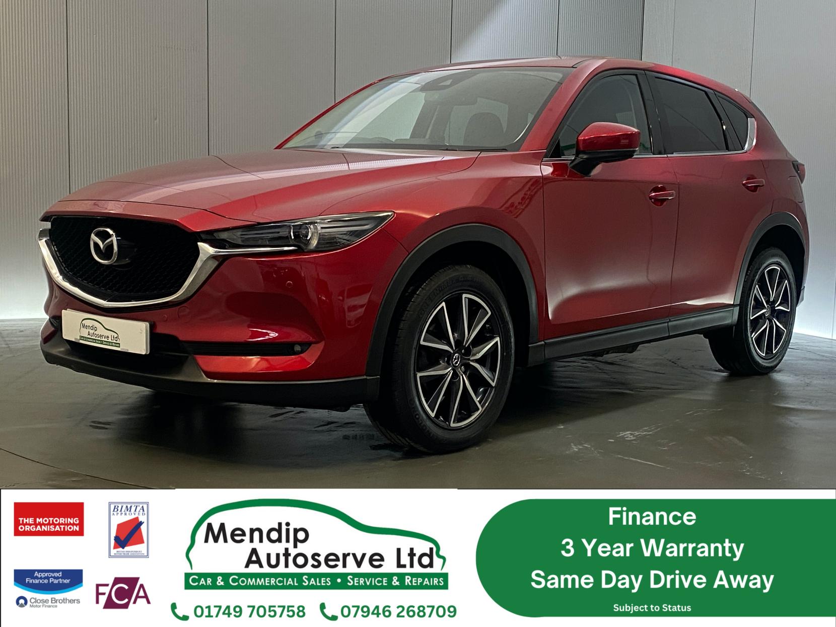 Mazda CX-5 2.2 SKYACTIV-D Sport Nav SUV 5dr Diesel Manual Euro 6 (s/s) (150 ps)