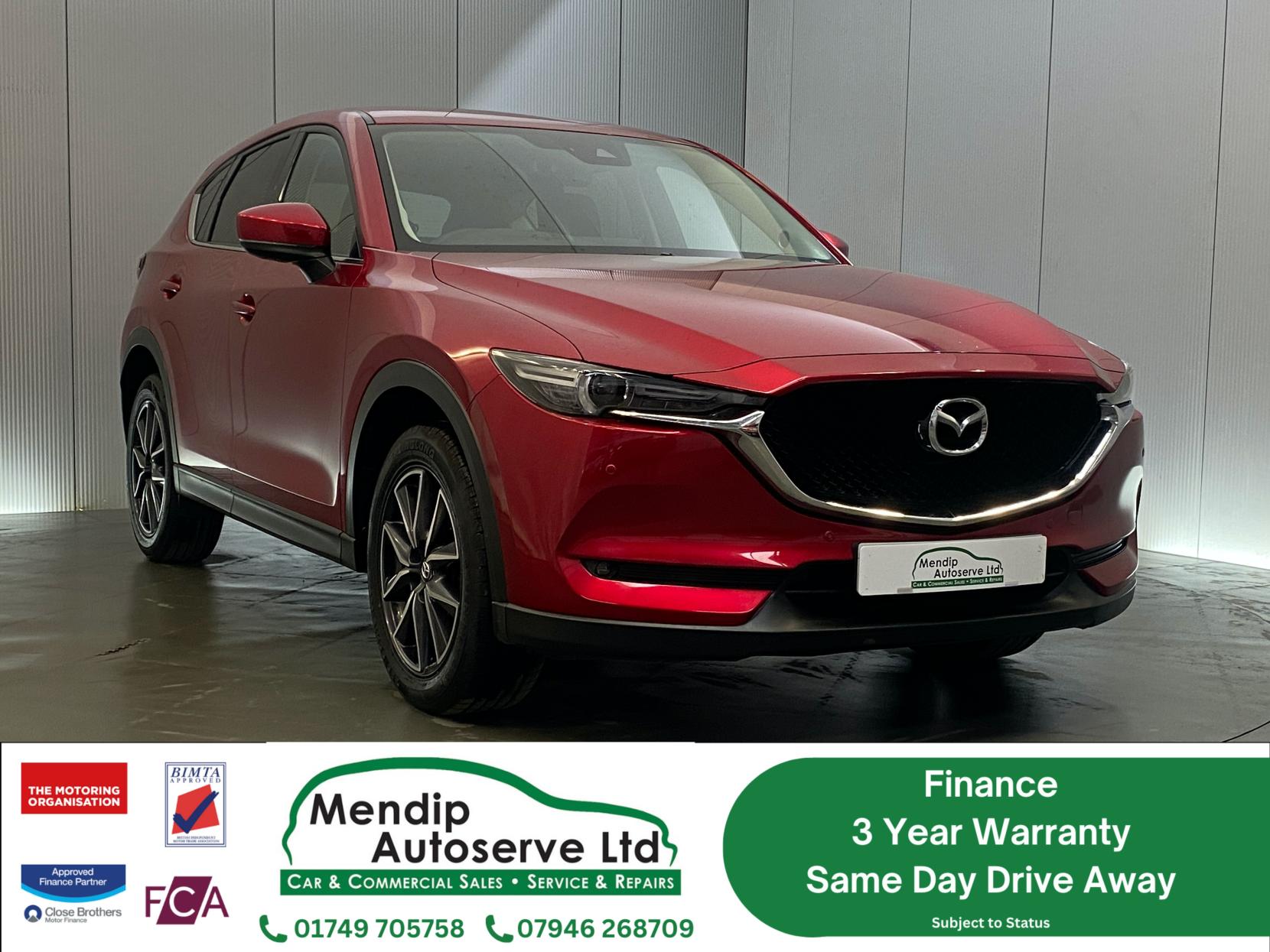 Mazda CX-5 2.2 SKYACTIV-D Sport Nav SUV 5dr Diesel Manual Euro 6 (s/s) (150 ps)
