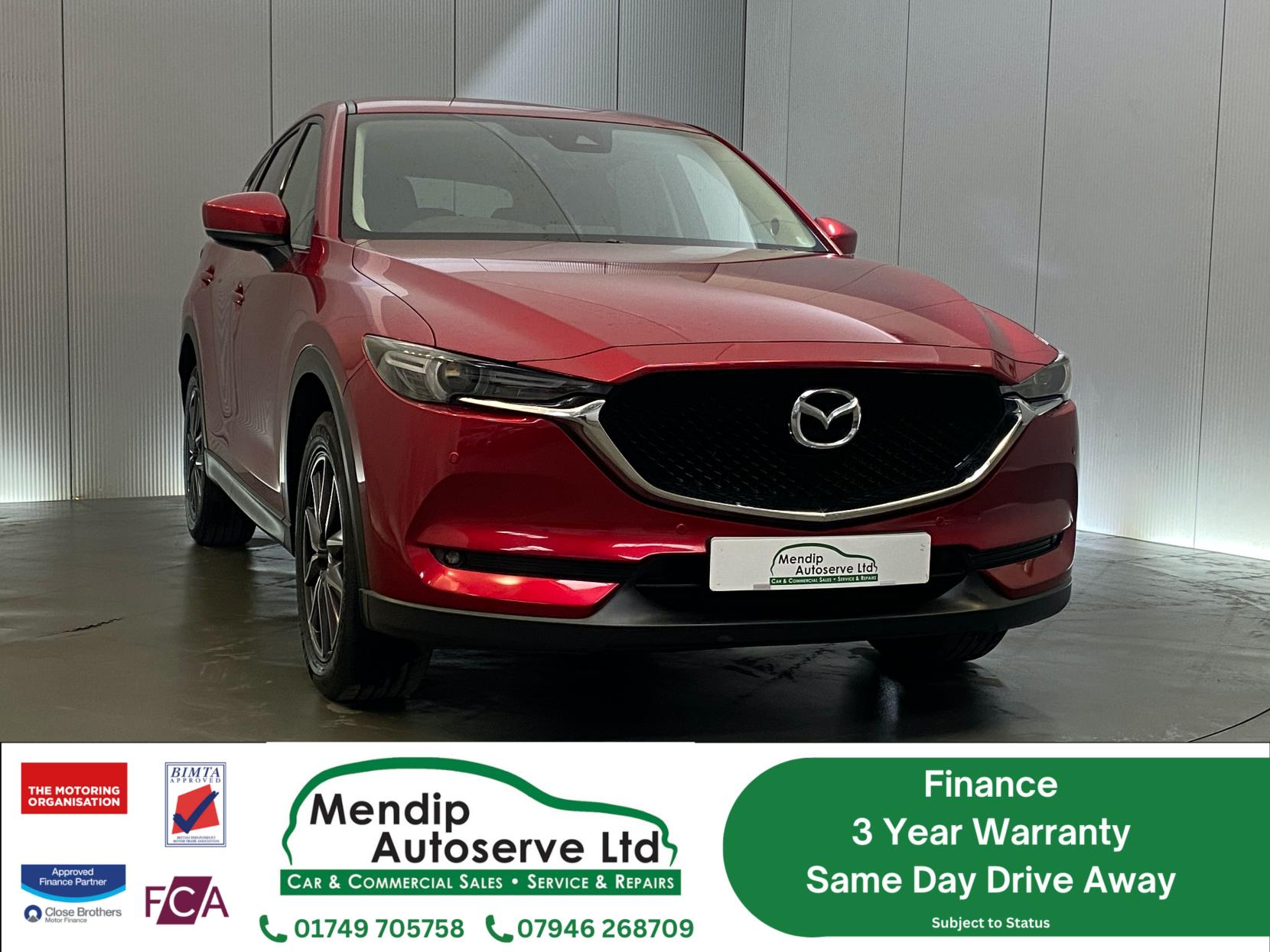 Mazda CX-5 2.2 SKYACTIV-D Sport Nav SUV 5dr Diesel Manual Euro 6 (s/s) (150 ps)