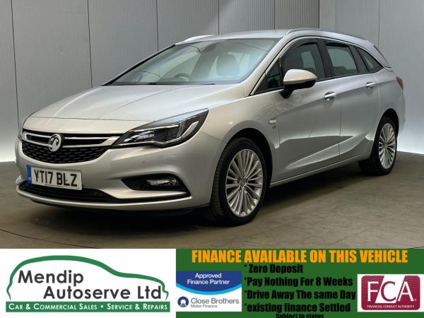 Vauxhall Astra 1.6 CDTi BlueInjection Elite Nav Sports Tourer 5dr Diesel Manual Euro 6 (s/s) (136 ps)