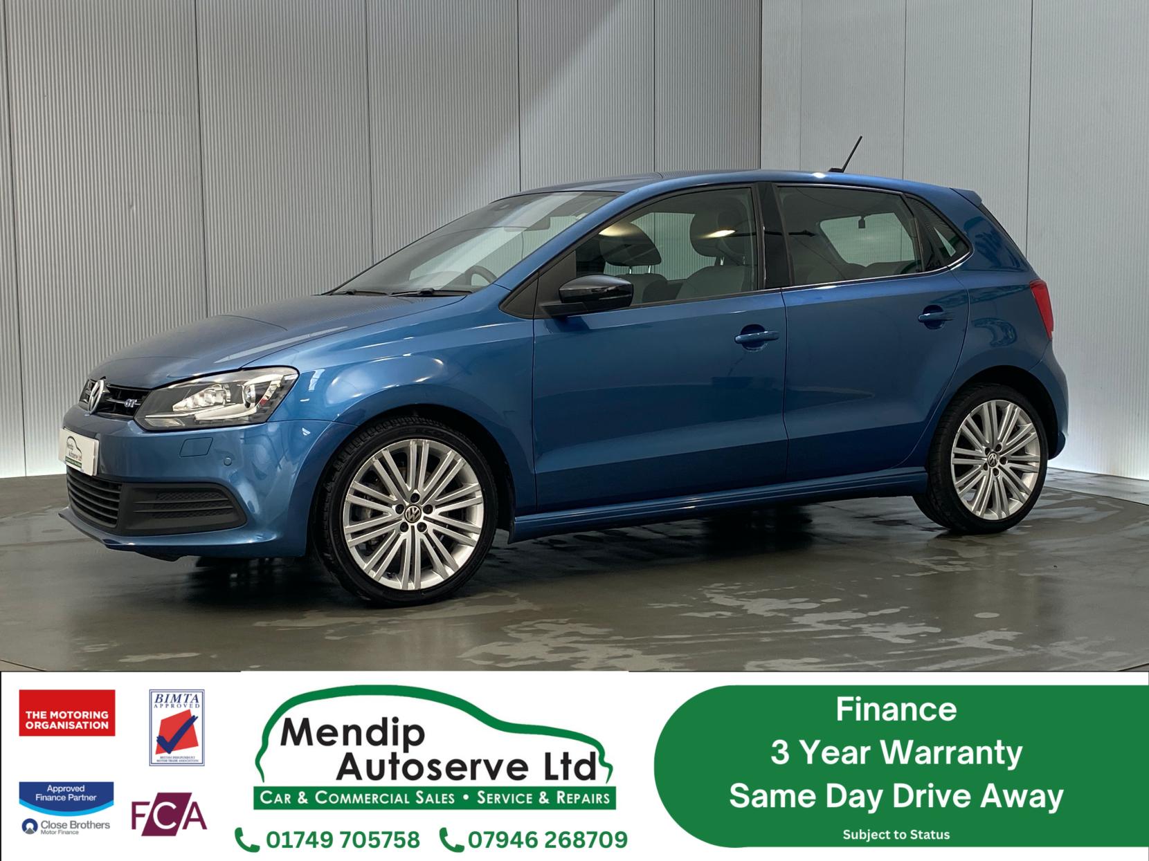Volkswagen Polo 1.4 TSI ACT BlueGT Hatchback 5dr Petrol DSG Euro 6 (s/s) (150 ps)