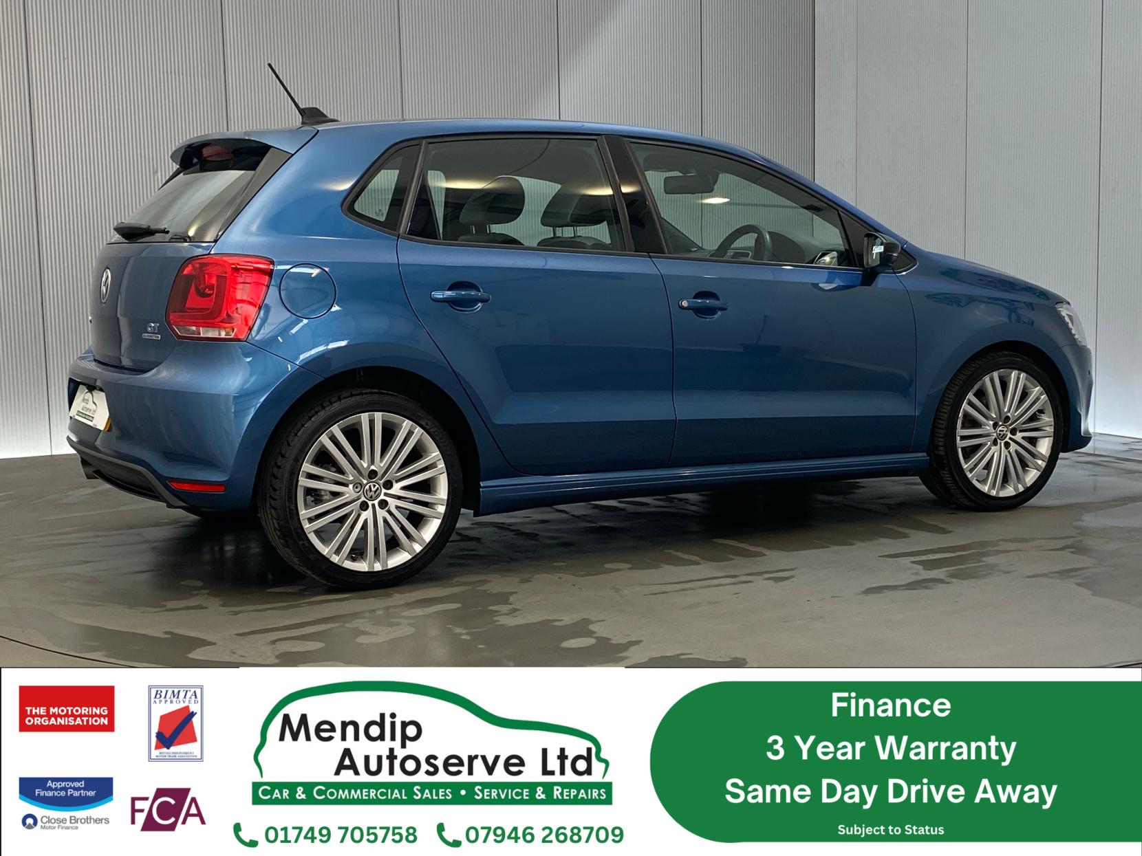 Volkswagen Polo 1.4 TSI ACT BlueGT Hatchback 5dr Petrol DSG Euro 6 (s/s) (150 ps)