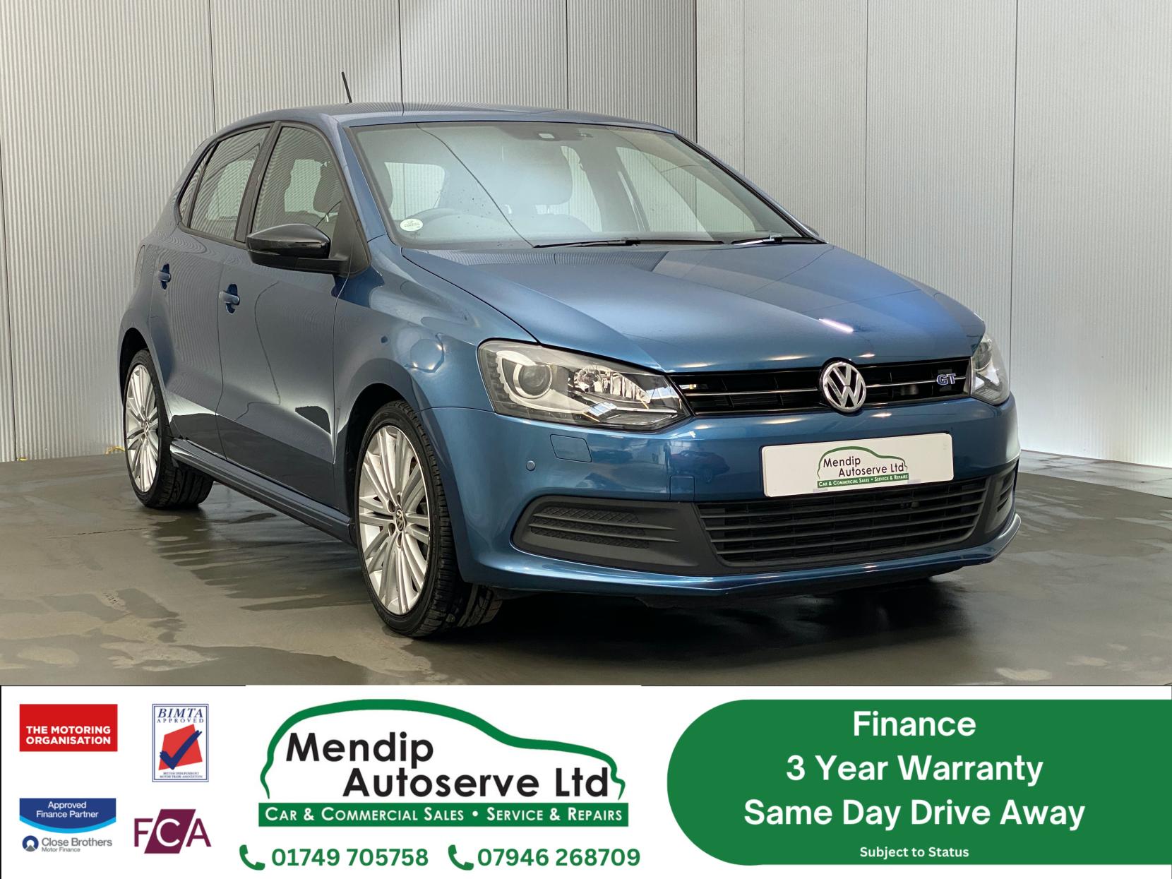 Volkswagen Polo 1.4 TSI ACT BlueGT Hatchback 5dr Petrol DSG Euro 6 (s/s) (150 ps)