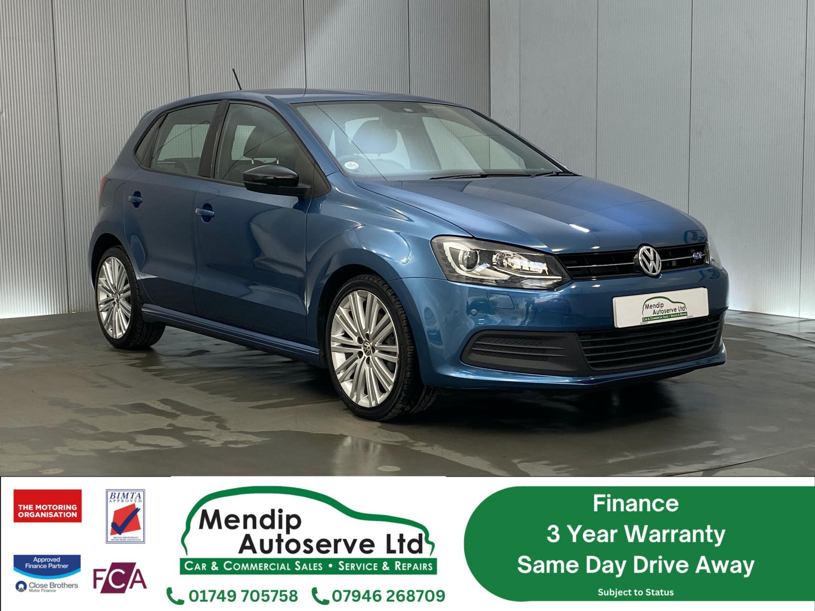 Volkswagen Polo 1.4 TSI ACT BlueGT Hatchback 5dr Petrol DSG Euro 6 (s/s) (150 ps)