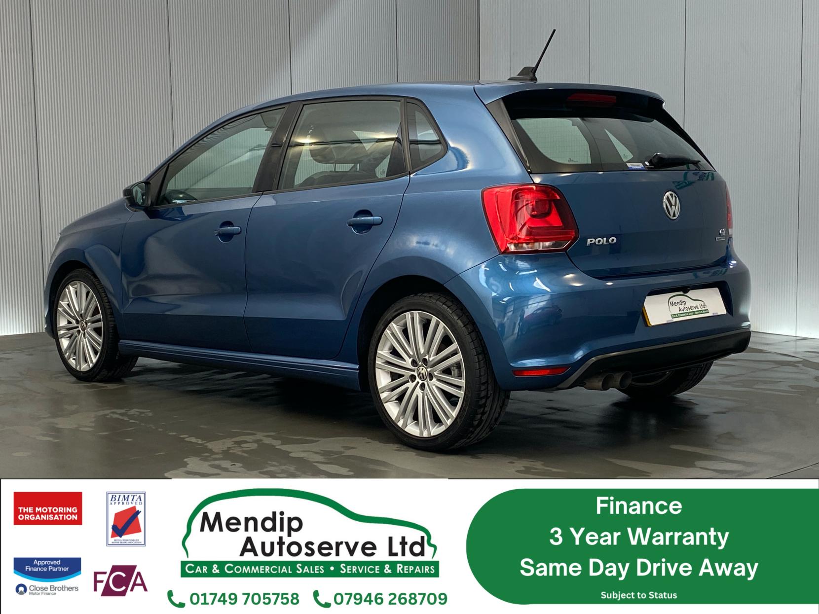 Volkswagen Polo 1.4 TSI ACT BlueGT Hatchback 5dr Petrol DSG Euro 6 (s/s) (150 ps)