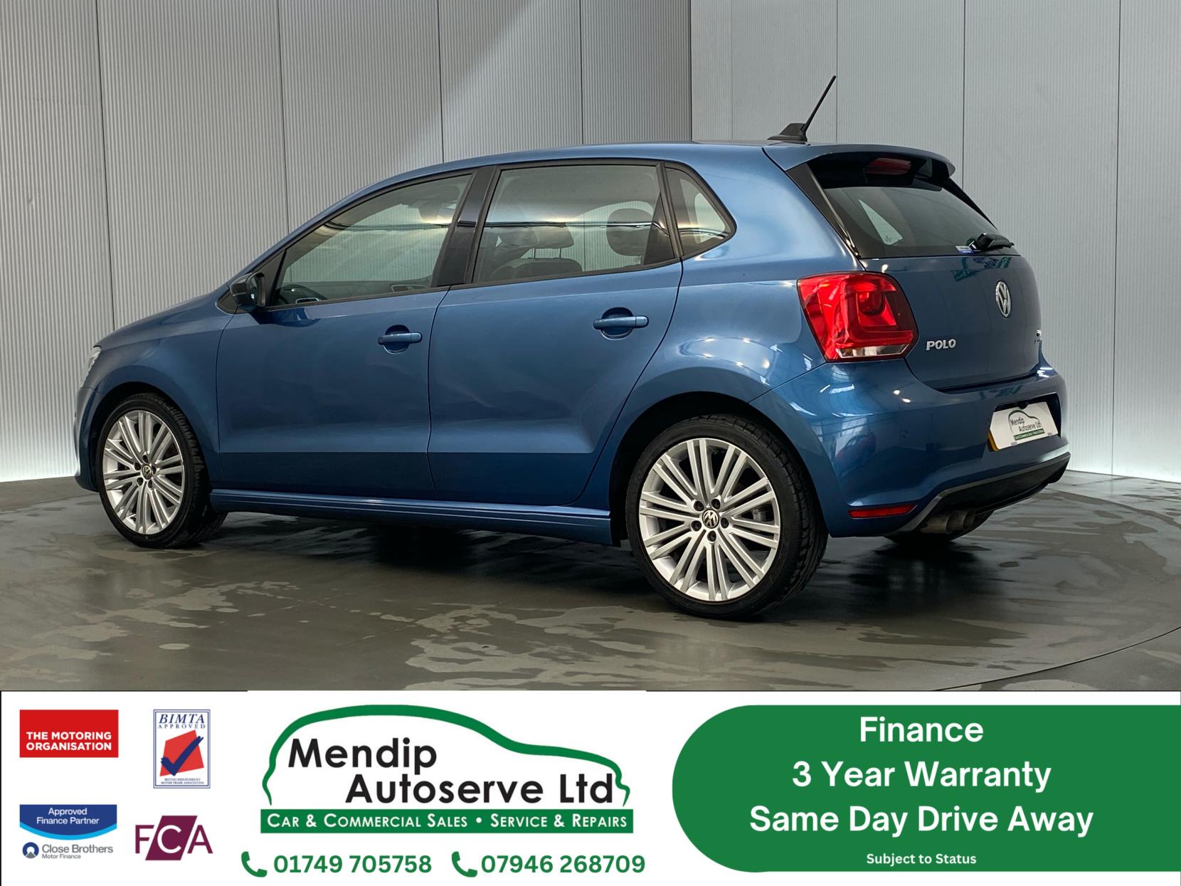 Volkswagen Polo 1.4 TSI ACT BlueGT Hatchback 5dr Petrol DSG Euro 6 (s/s) (150 ps)