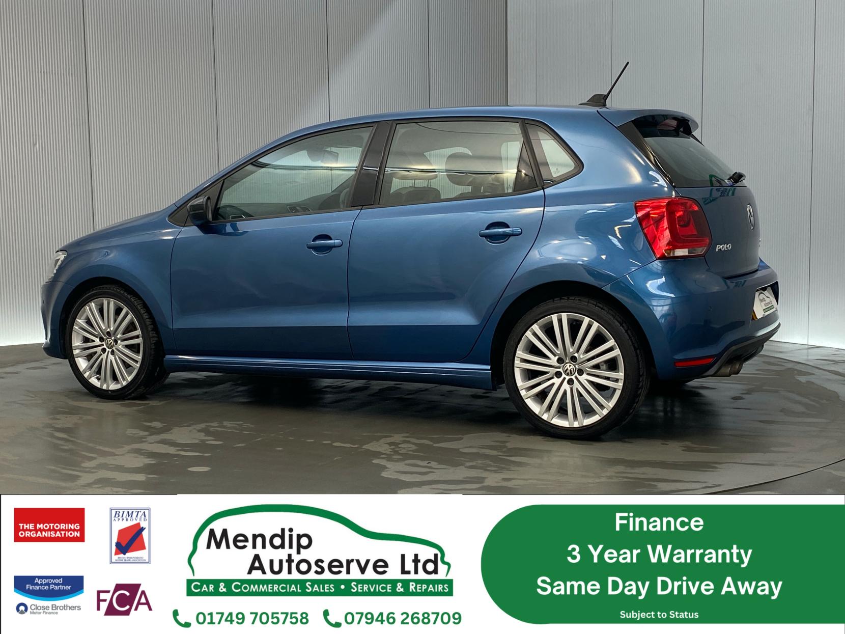 Volkswagen Polo 1.4 TSI ACT BlueGT Hatchback 5dr Petrol DSG Euro 6 (s/s) (150 ps)