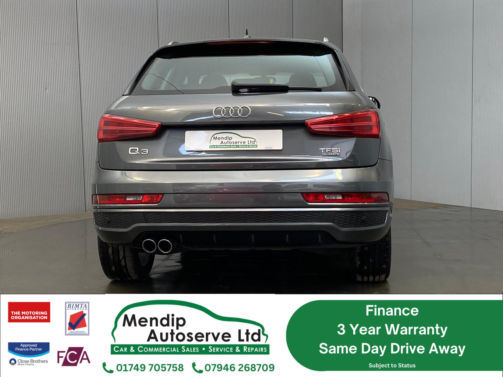 Audi Q3 2.0 TFSI S line SUV 5dr Petrol S Tronic quattro Euro 6 (s/s) (180 ps)