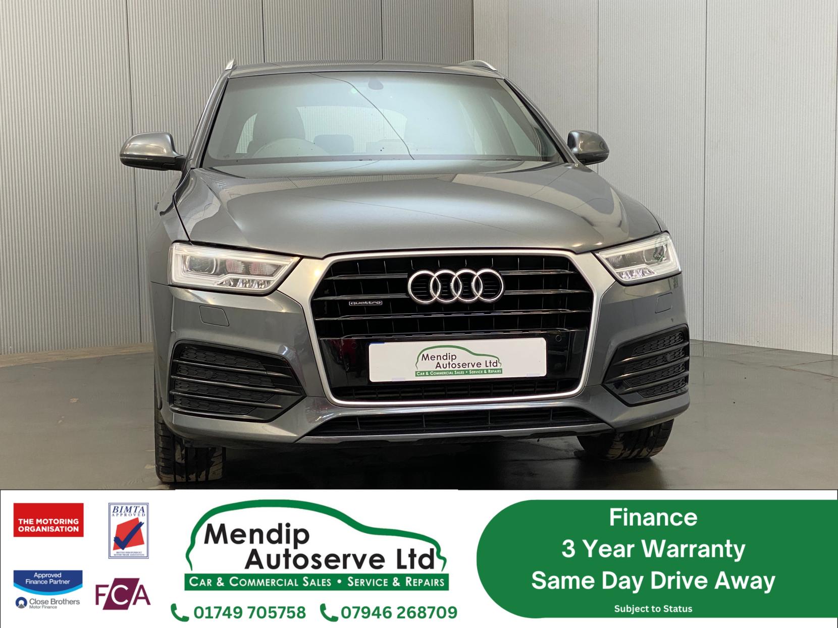Audi Q3 2.0 TFSI S line SUV 5dr Petrol S Tronic quattro Euro 6 (s/s) (180 ps)