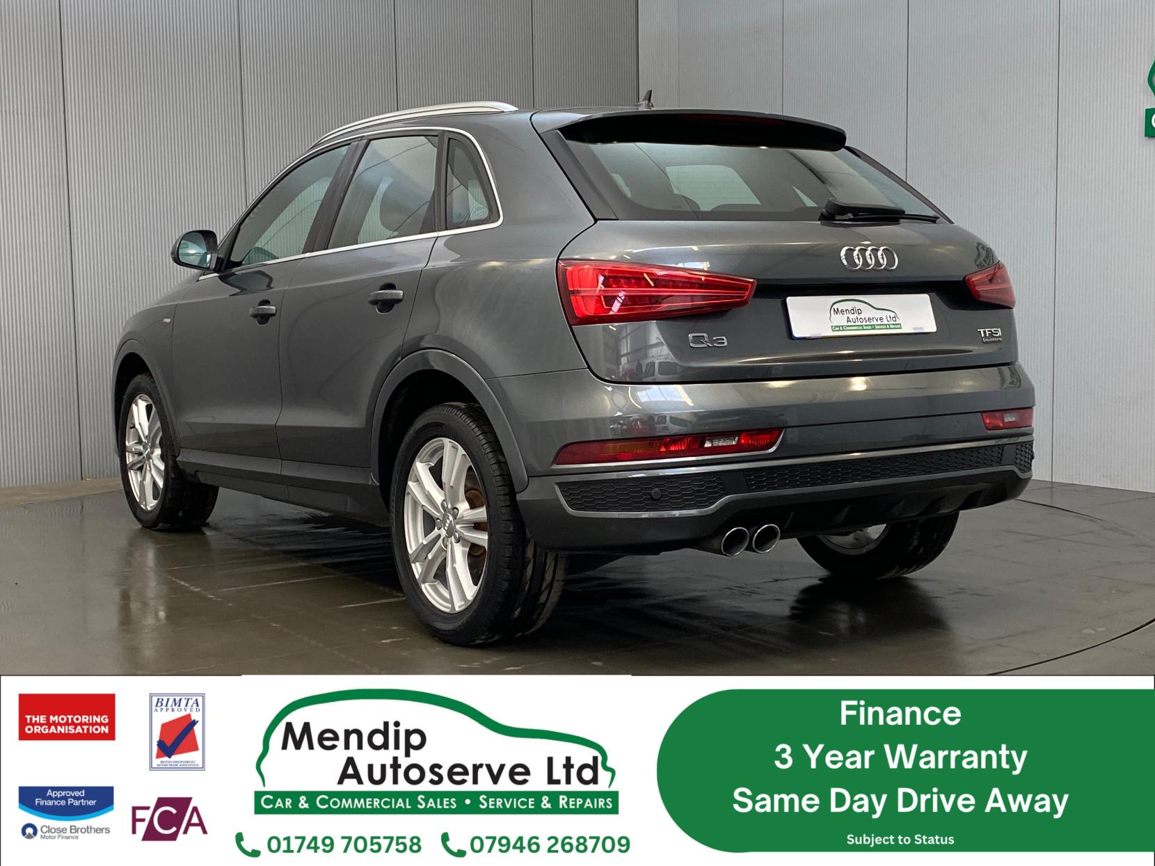 Audi Q3 2.0 TFSI S line SUV 5dr Petrol S Tronic quattro Euro 6 (s/s) (180 ps)