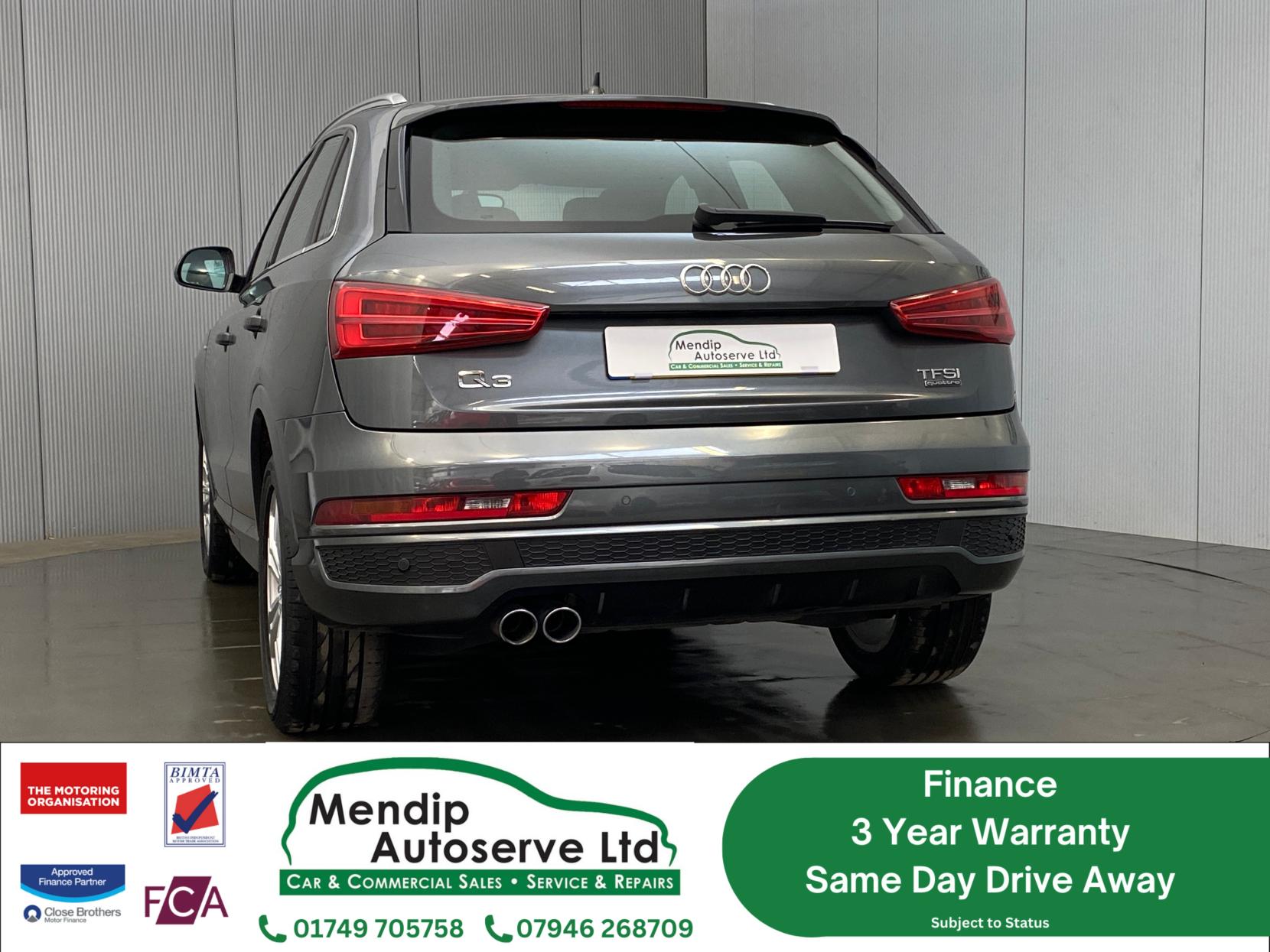 Audi Q3 2.0 TFSI S line SUV 5dr Petrol S Tronic quattro Euro 6 (s/s) (180 ps)