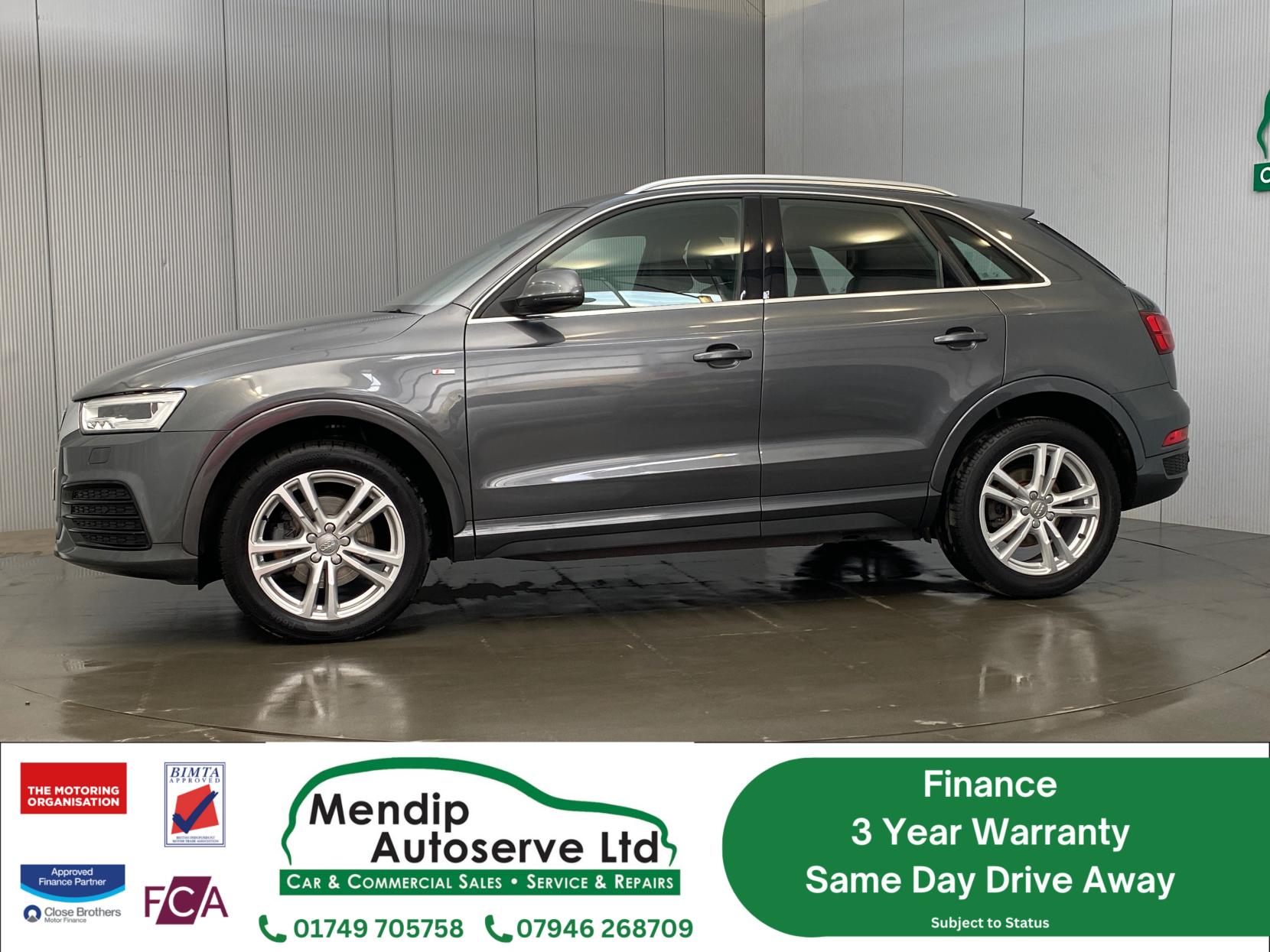 Audi Q3 2.0 TFSI S line SUV 5dr Petrol S Tronic quattro Euro 6 (s/s) (180 ps)