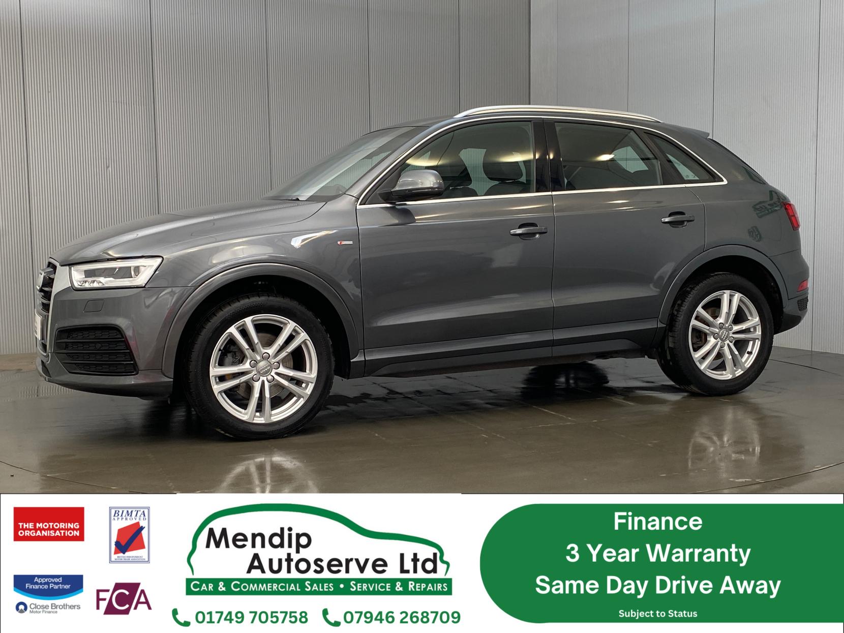 Audi Q3 2.0 TFSI S line SUV 5dr Petrol S Tronic quattro Euro 6 (s/s) (180 ps)