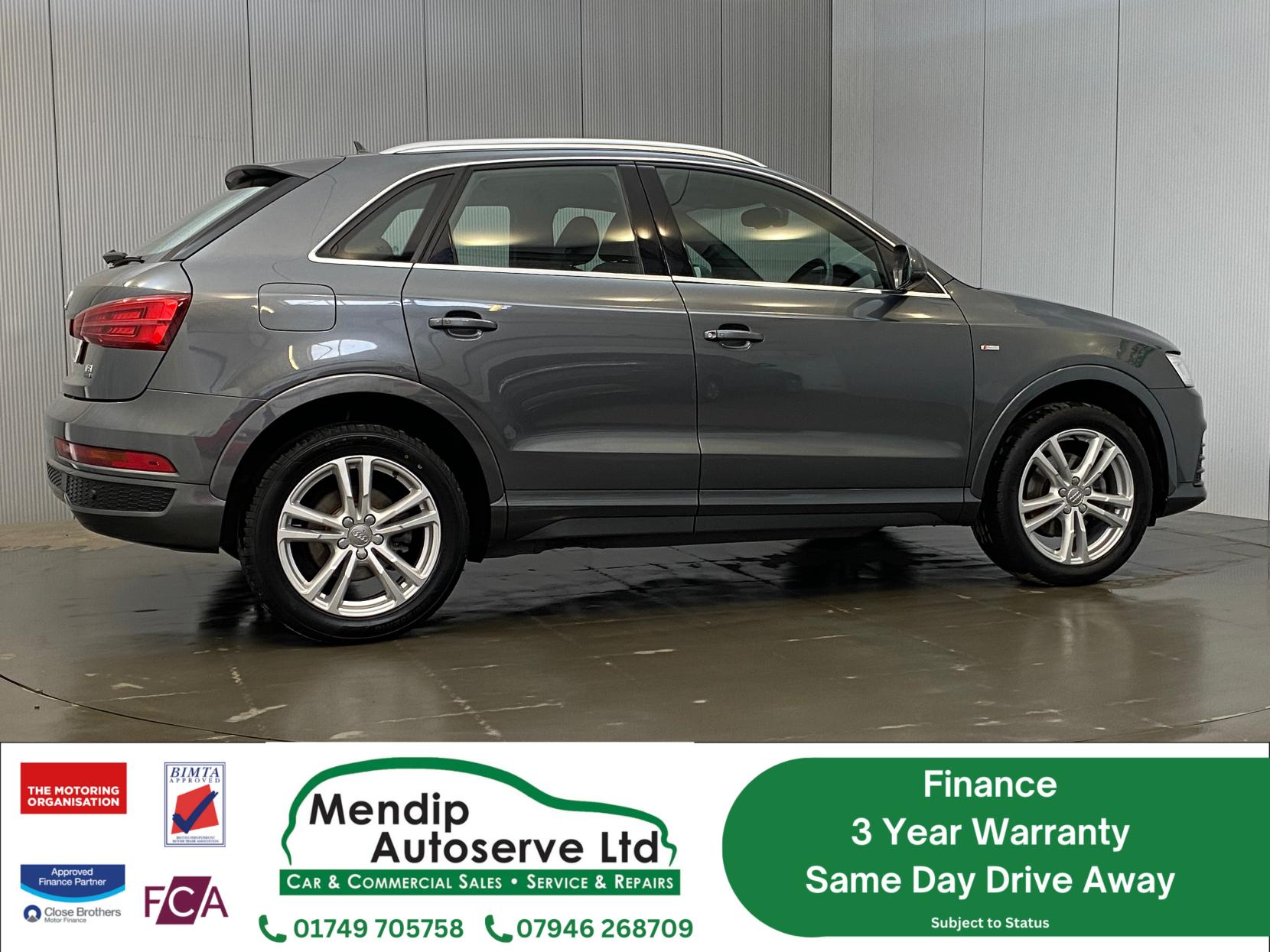 Audi Q3 2.0 TFSI S line SUV 5dr Petrol S Tronic quattro Euro 6 (s/s) (180 ps)