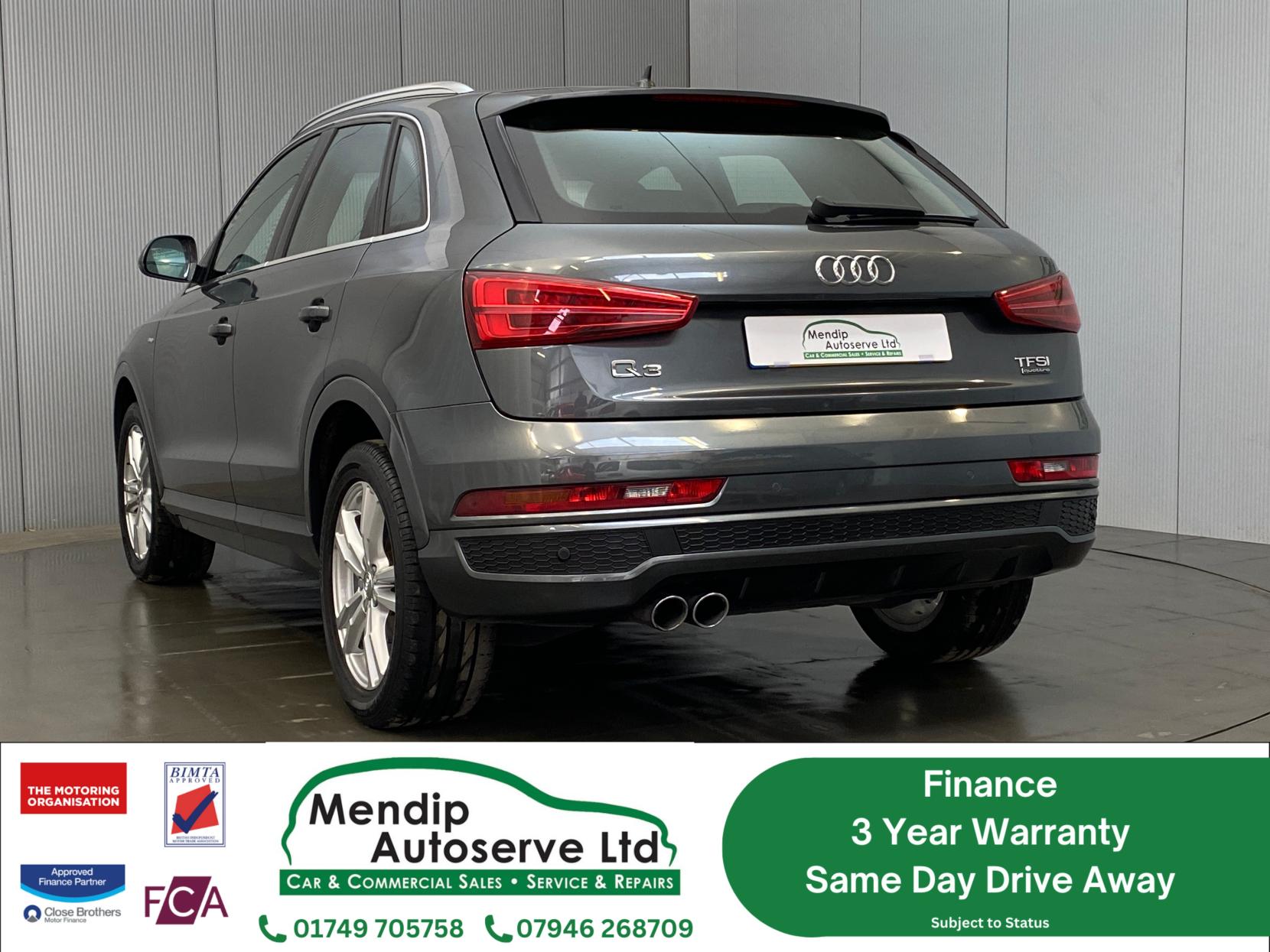 Audi Q3 2.0 TFSI S line SUV 5dr Petrol S Tronic quattro Euro 6 (s/s) (180 ps)