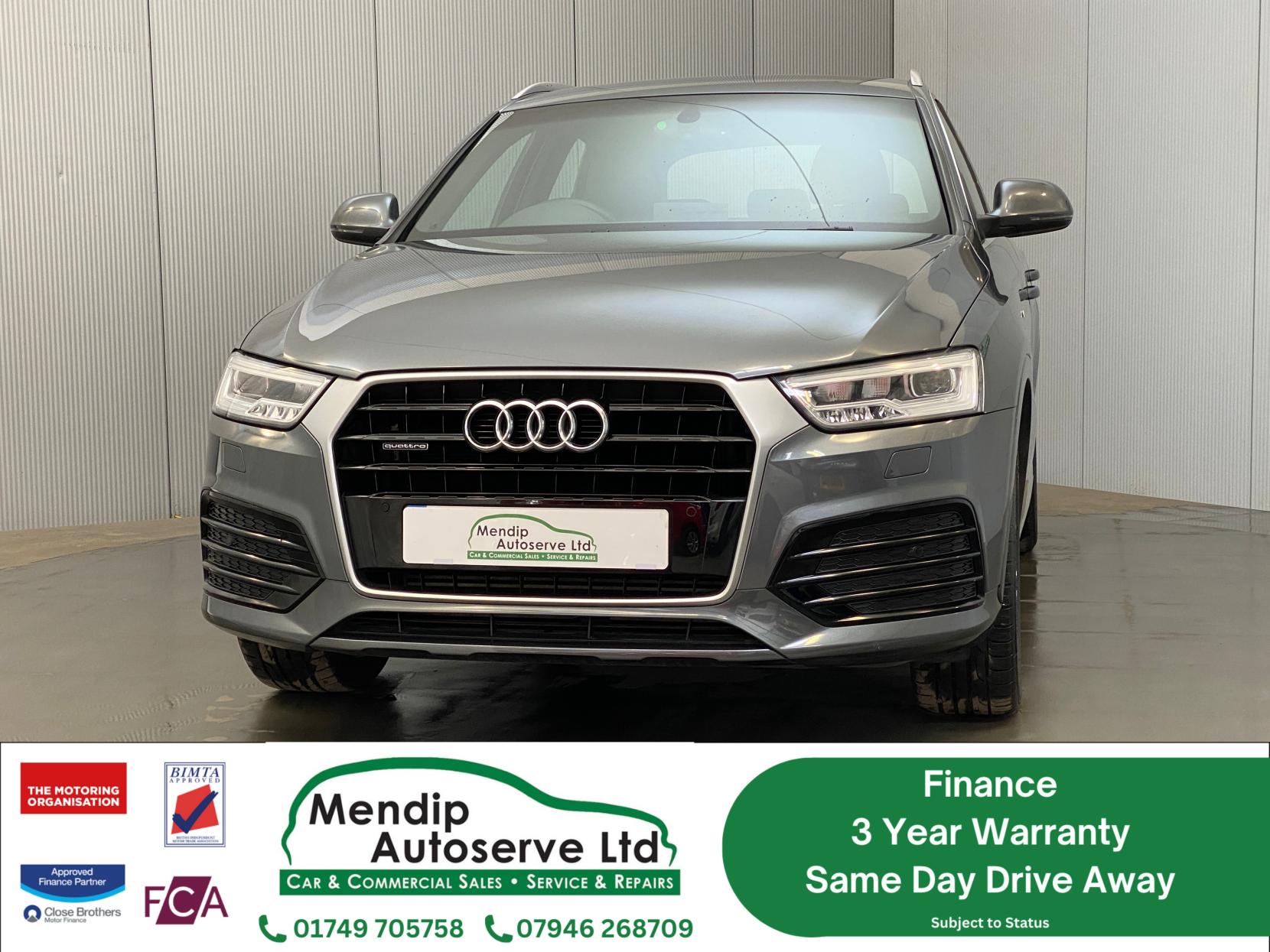 Audi Q3 2.0 TFSI S line SUV 5dr Petrol S Tronic quattro Euro 6 (s/s) (180 ps)