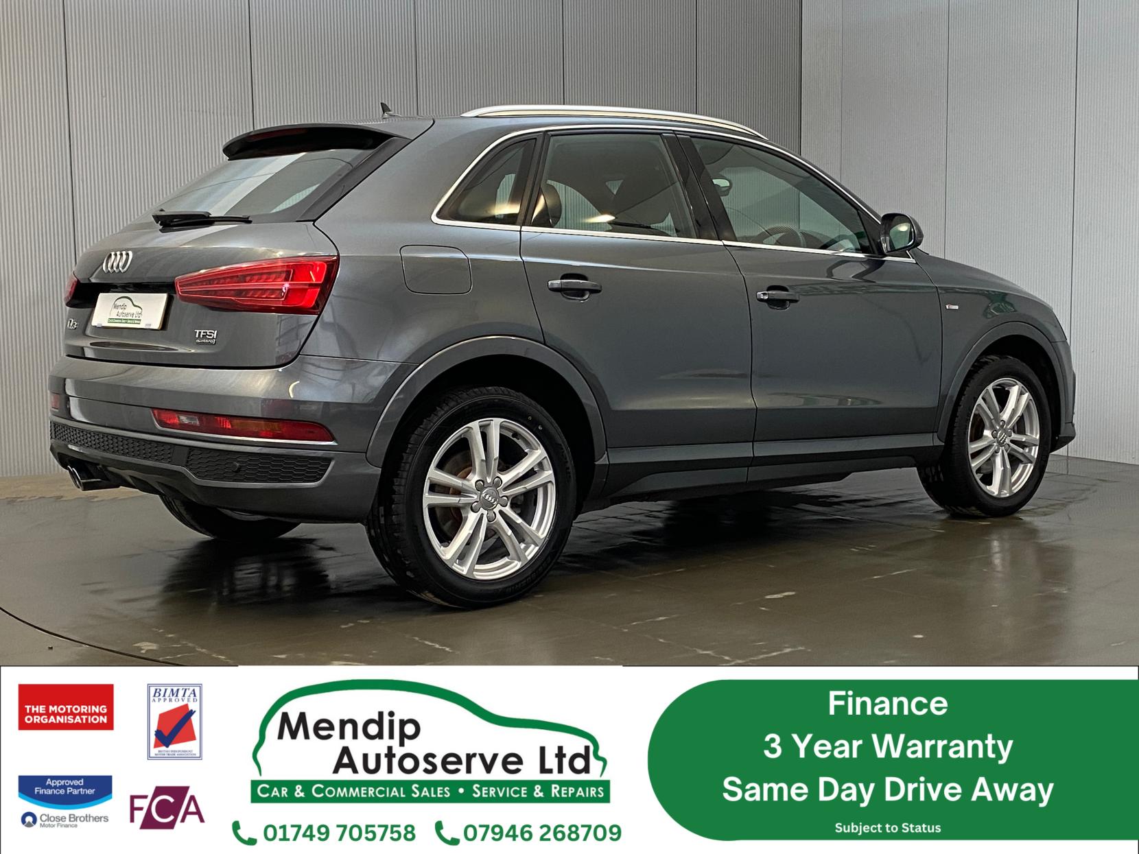 Audi Q3 2.0 TFSI S line SUV 5dr Petrol S Tronic quattro Euro 6 (s/s) (180 ps)