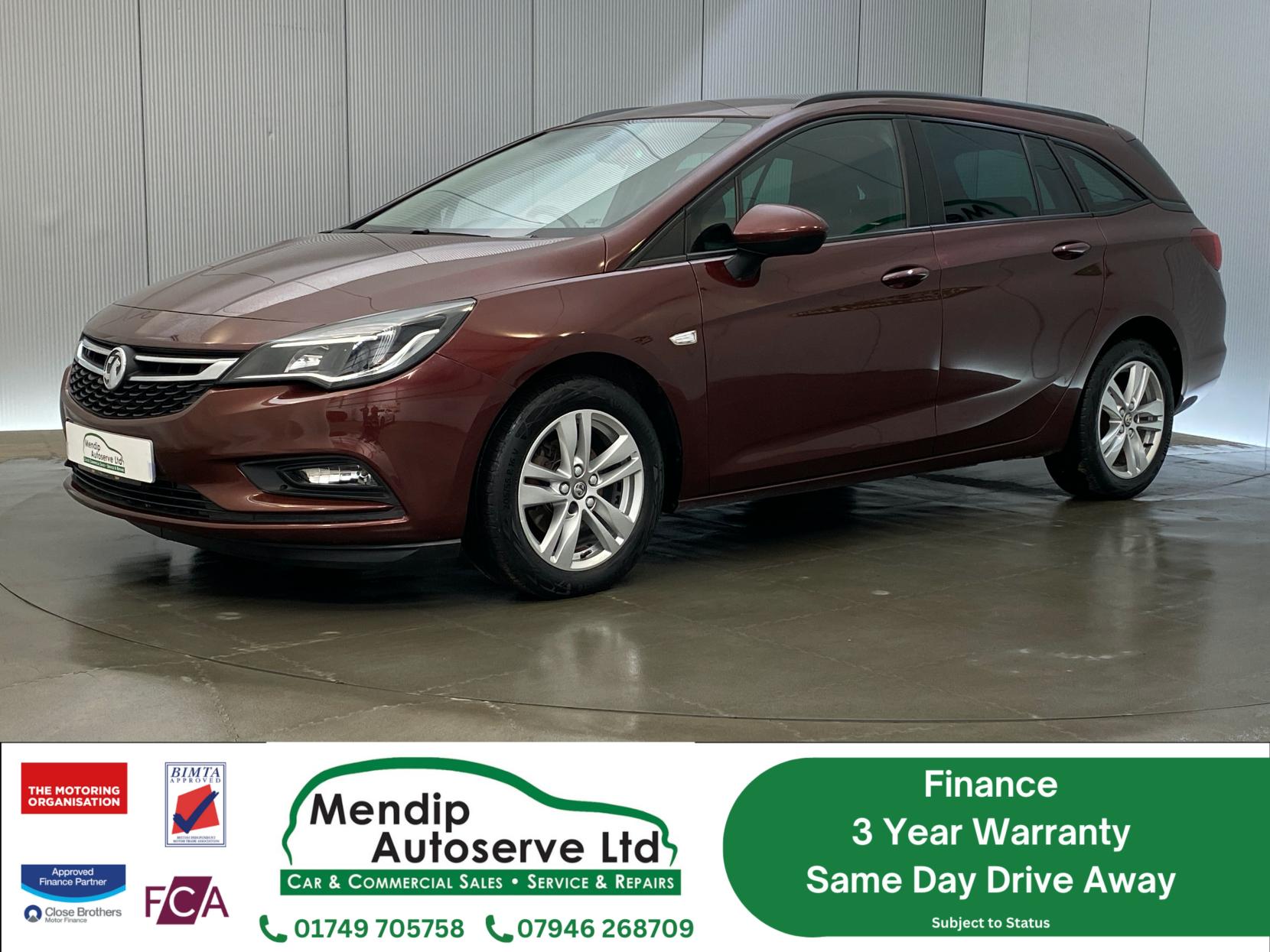 Vauxhall Astra 1.6 CDTi ecoTEC BlueInjection Tech Line Nav Sports Tourer 5dr Diesel Manual Euro 6 (s/s) (110 ps)
