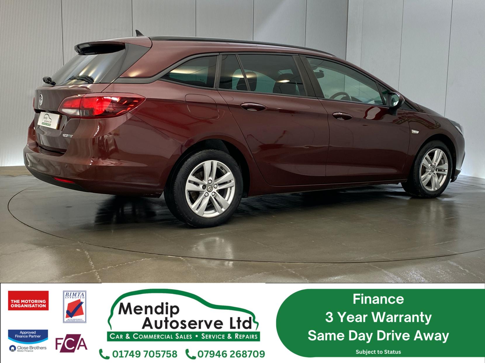 Vauxhall Astra 1.6 CDTi ecoTEC BlueInjection Tech Line Nav Sports Tourer 5dr Diesel Manual Euro 6 (s/s) (110 ps)
