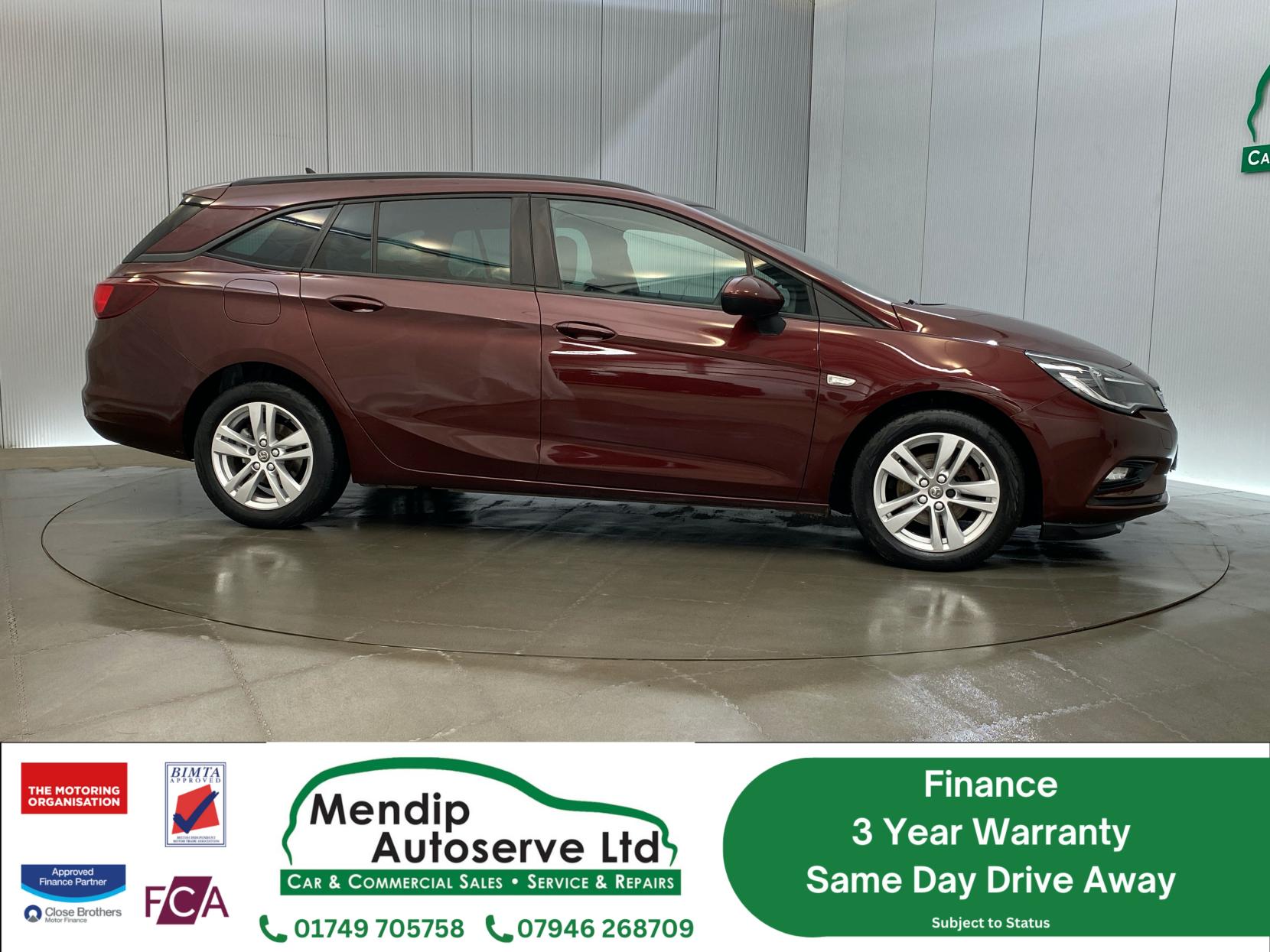 Vauxhall Astra 1.6 CDTi ecoTEC BlueInjection Tech Line Nav Sports Tourer 5dr Diesel Manual Euro 6 (s/s) (110 ps)