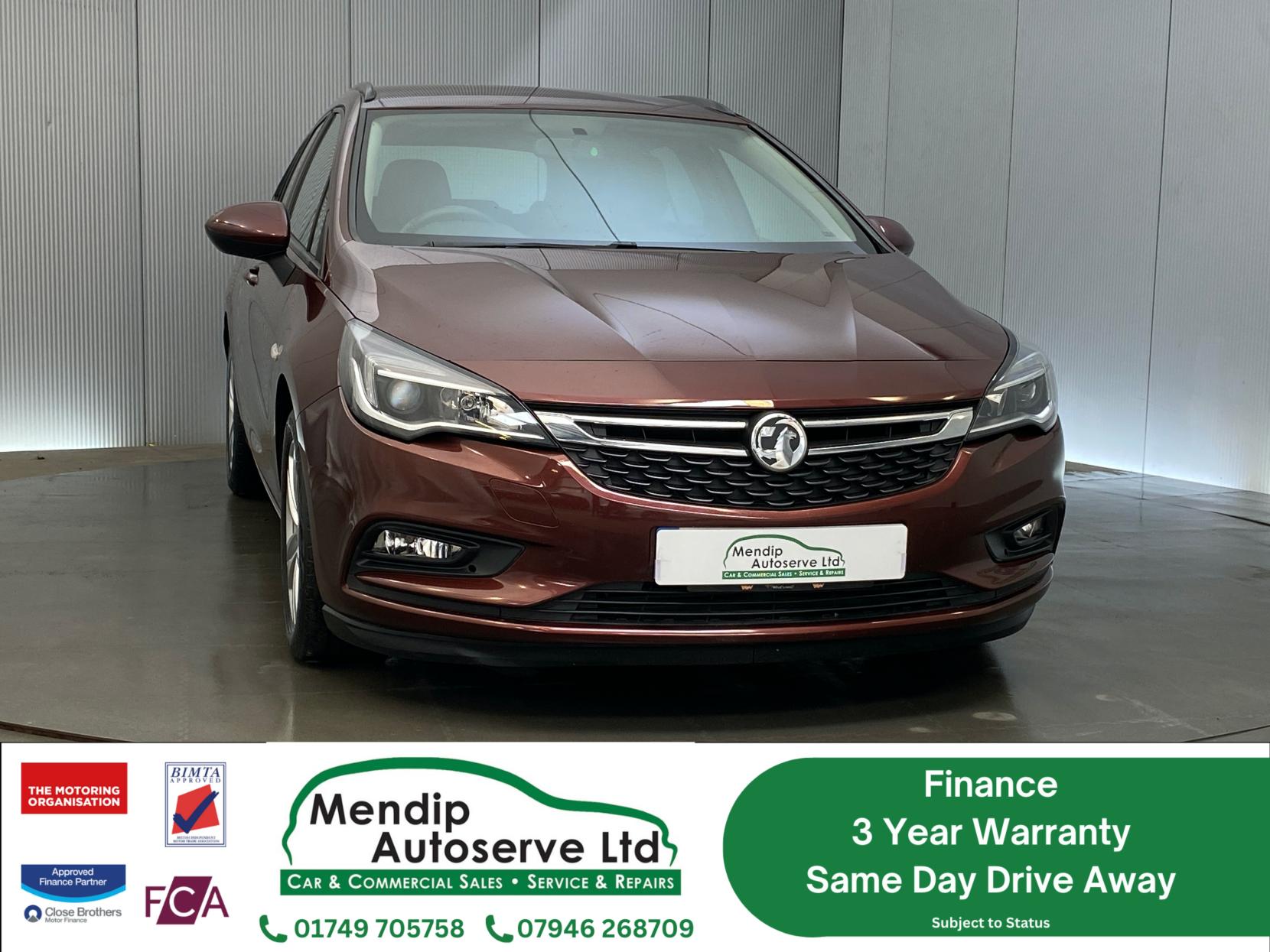Vauxhall Astra 1.6 CDTi ecoTEC BlueInjection Tech Line Nav Sports Tourer 5dr Diesel Manual Euro 6 (s/s) (110 ps)