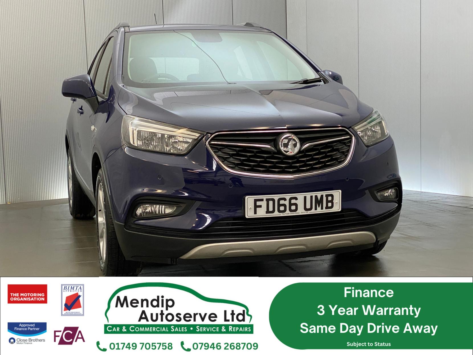 Vauxhall Mokka X 1.6 CDTi ecoFLEX Design Nav SUV 5dr Diesel Manual Euro 6 (s/s) 17in Alloy (110 ps)