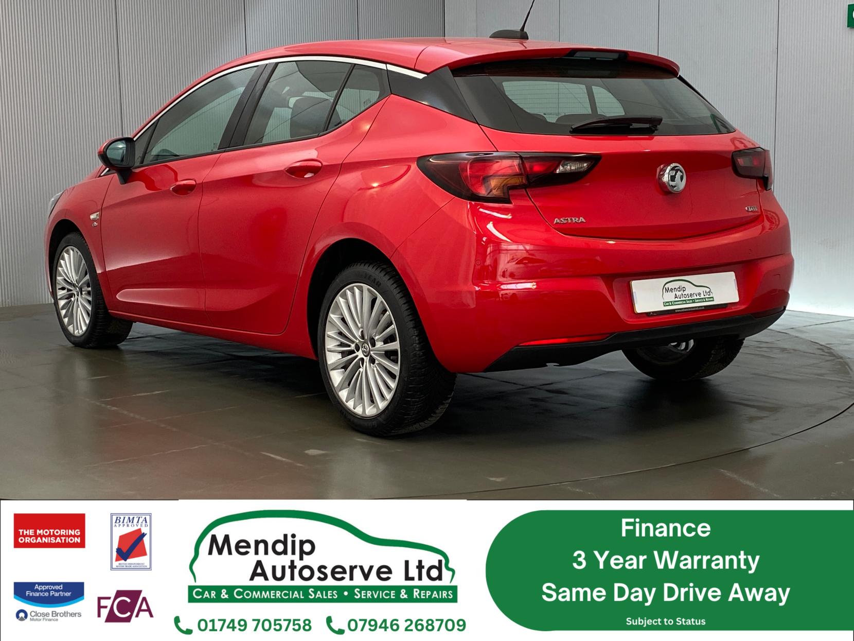 Vauxhall Astra 1.6 CDTi BlueInjection Elite Hatchback 5dr Diesel Auto Euro 6 (136 ps)