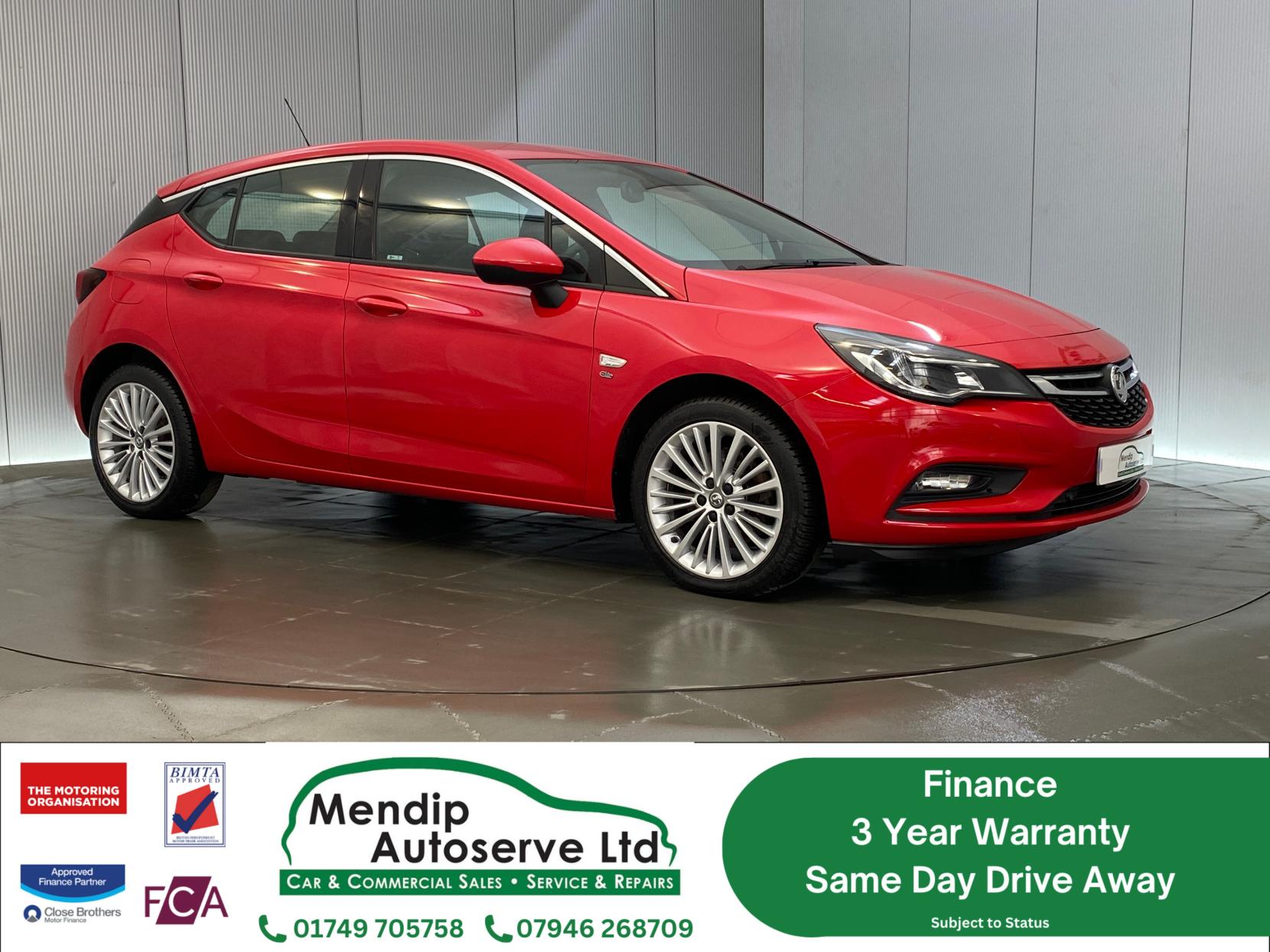 Vauxhall Astra 1.6 CDTi BlueInjection Elite Hatchback 5dr Diesel Auto Euro 6 (136 ps)
