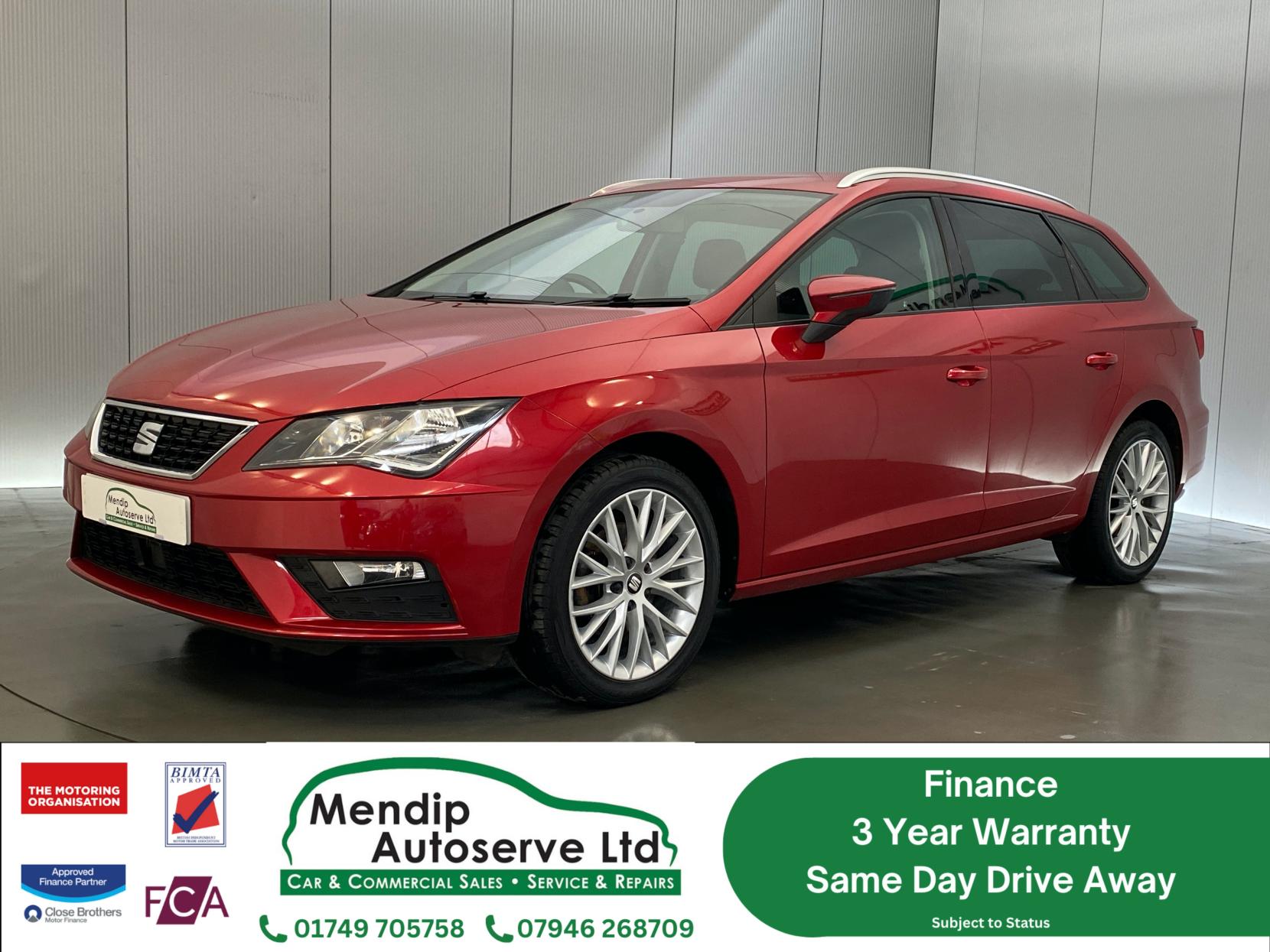 SEAT Leon 1.6 TDI SE Dynamic Technology ST 5dr Diesel Manual Euro 6 (s/s) (115 ps)