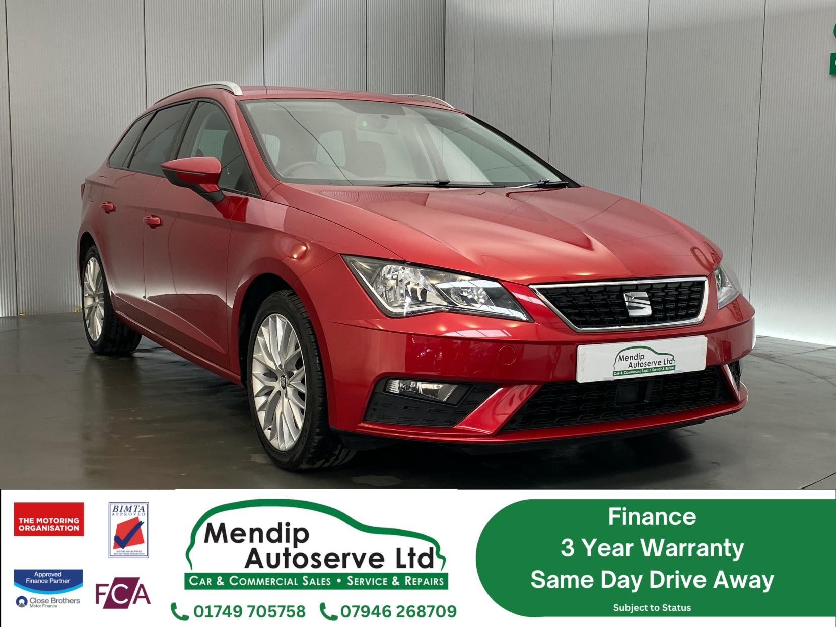 SEAT Leon 1.6 TDI SE Dynamic Technology ST 5dr Diesel Manual Euro 6 (s/s) (115 ps)
