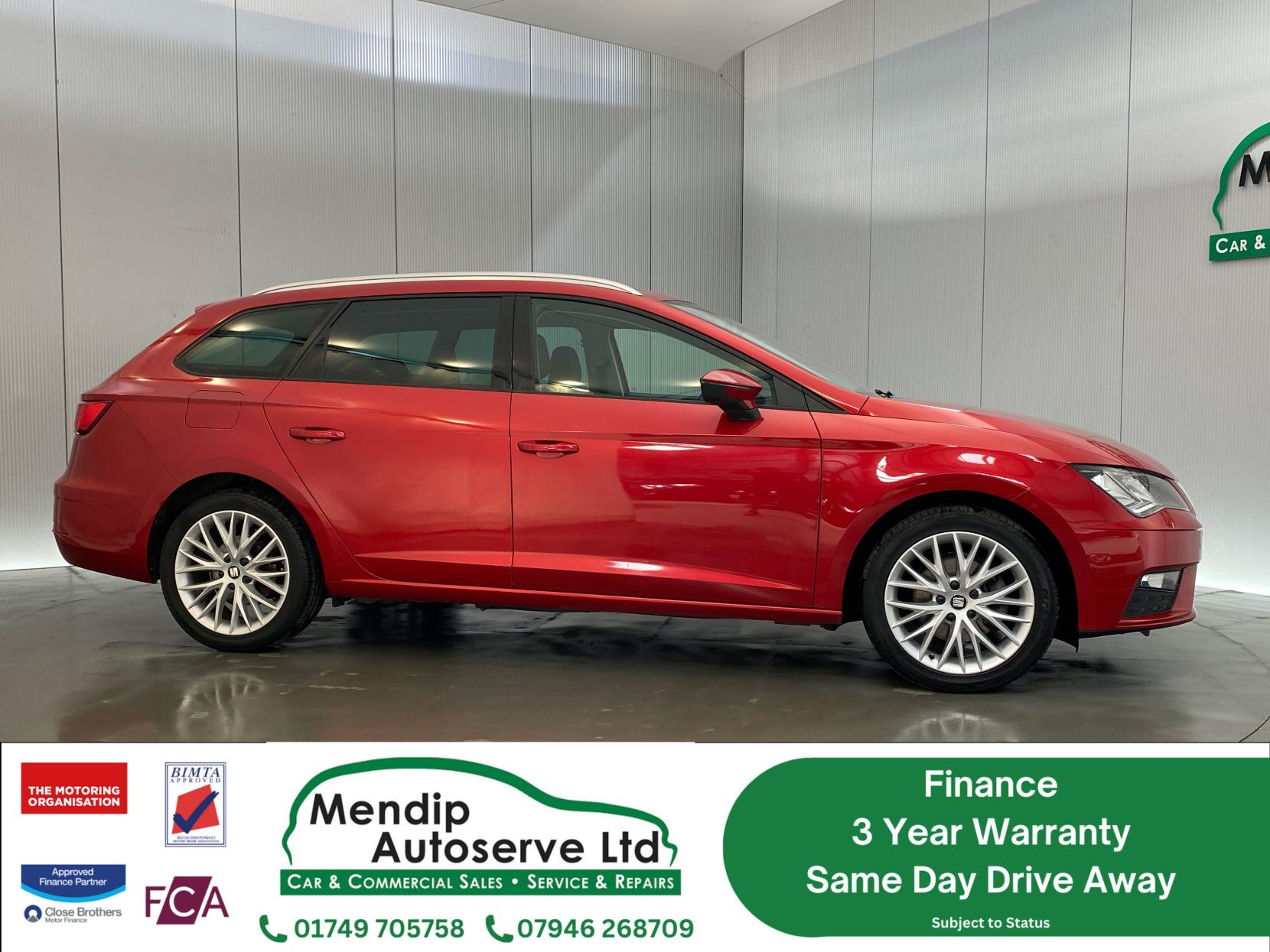 SEAT Leon 1.6 TDI SE Dynamic Technology ST 5dr Diesel Manual Euro 6 (s/s) (115 ps)