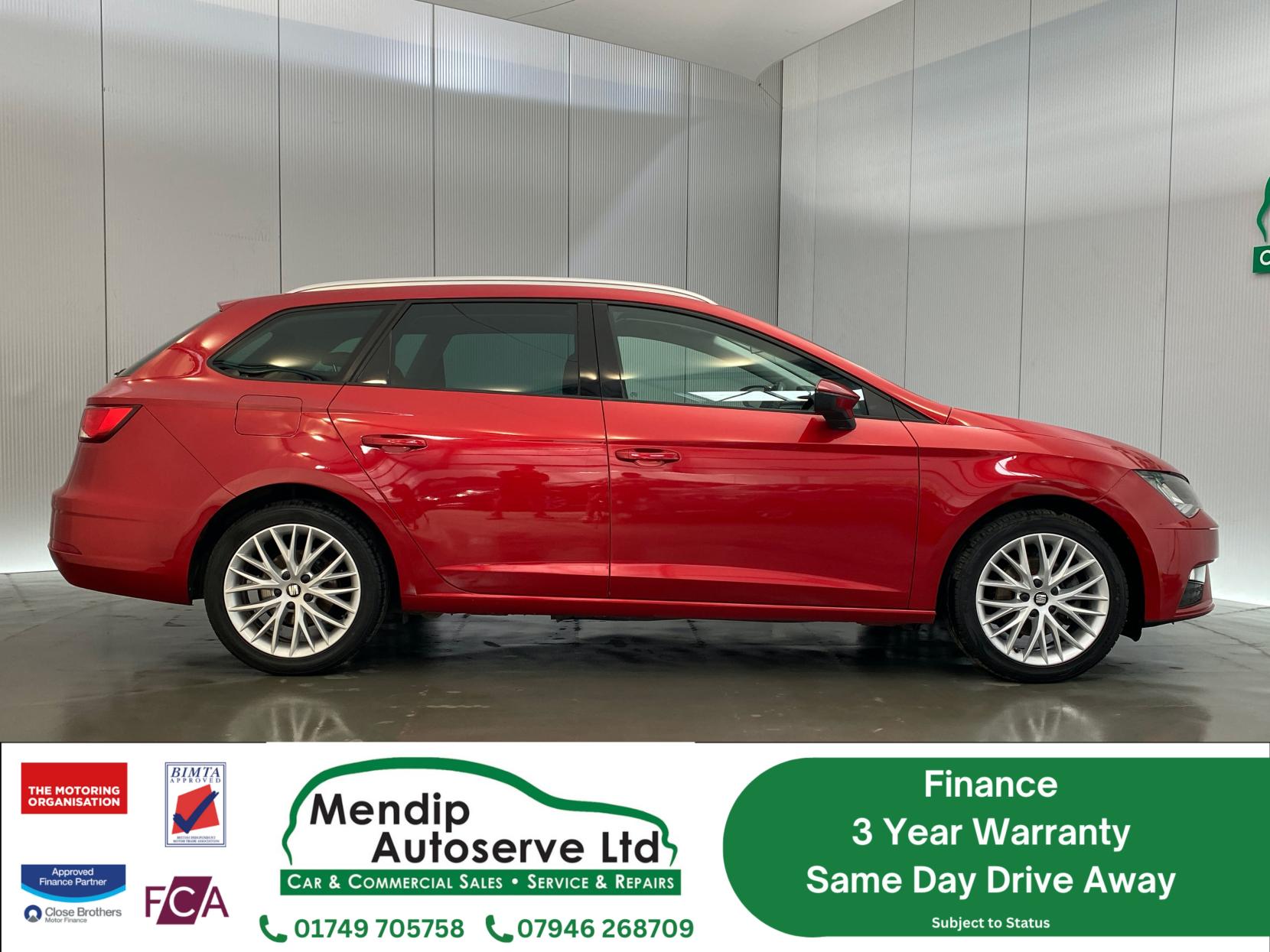 SEAT Leon 1.6 TDI SE Dynamic Technology ST 5dr Diesel Manual Euro 6 (s/s) (115 ps)