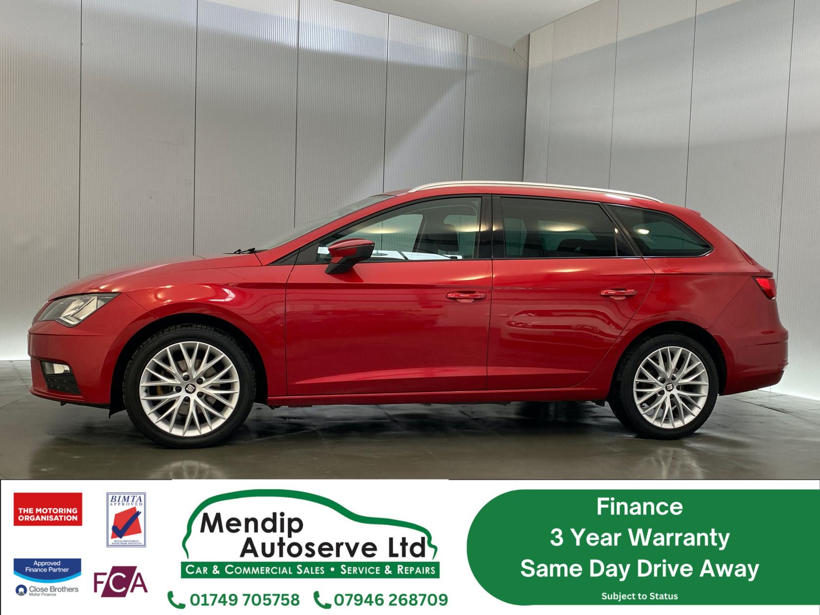 SEAT Leon 1.6 TDI SE Dynamic Technology ST 5dr Diesel Manual Euro 6 (s/s) (115 ps)