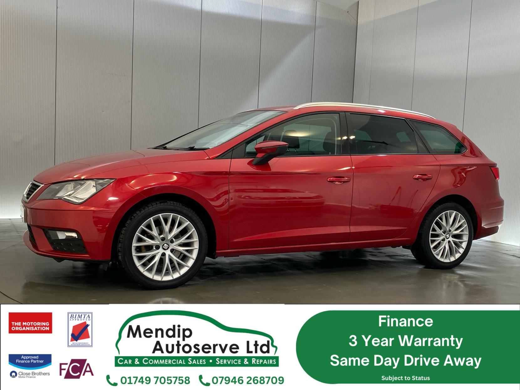 SEAT Leon 1.6 TDI SE Dynamic Technology ST 5dr Diesel Manual Euro 6 (s/s) (115 ps)