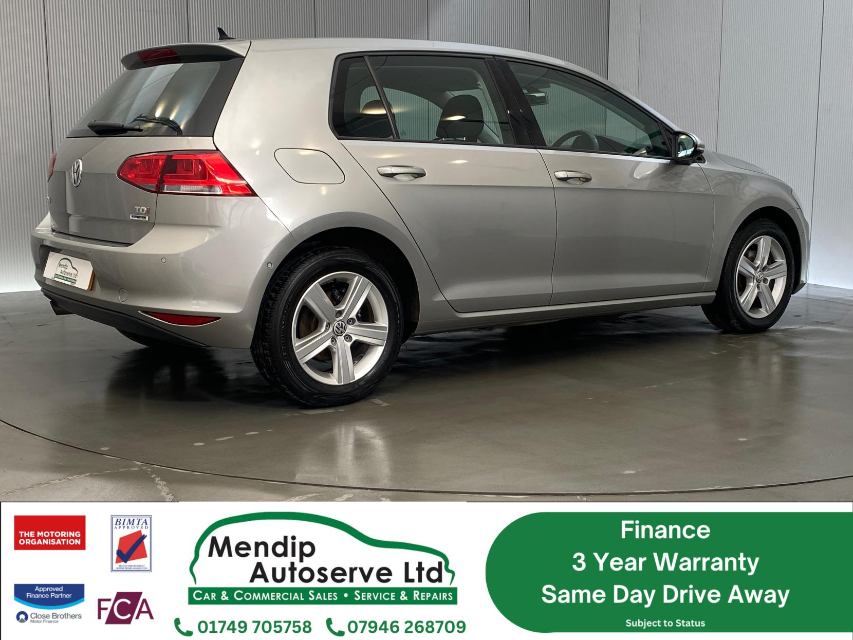 Volkswagen Golf 1.6 TDI BlueMotion Tech Match Edition Hatchback 5dr Diesel DSG Euro 6 (s/s) (110 ps)