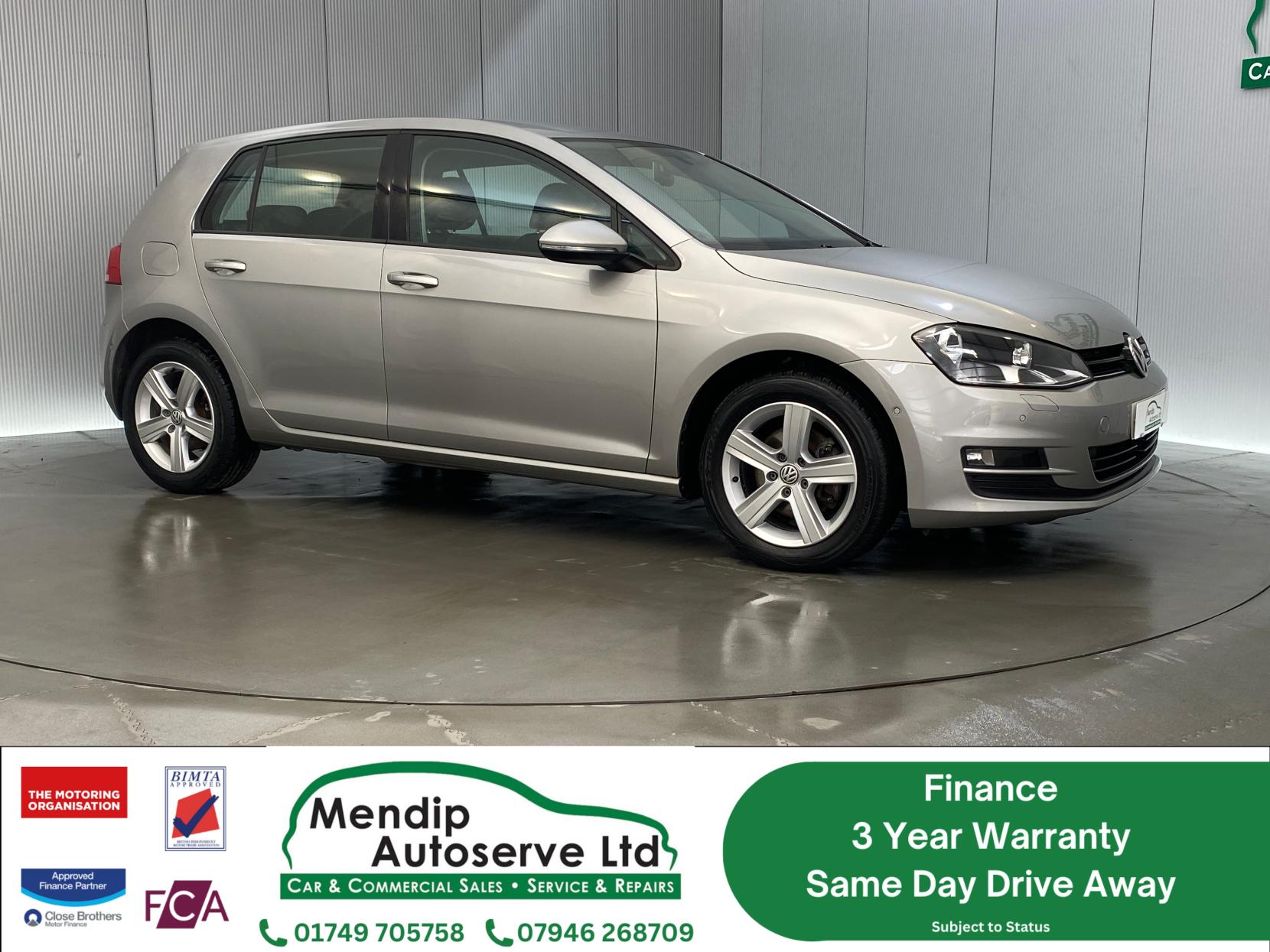Volkswagen Golf 1.6 TDI BlueMotion Tech Match Edition Hatchback 5dr Diesel DSG Euro 6 (s/s) (110 ps)
