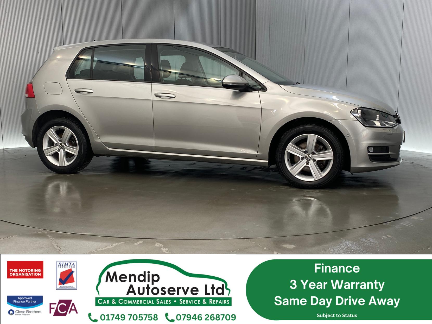 Volkswagen Golf 1.6 TDI BlueMotion Tech Match Edition Hatchback 5dr Diesel DSG Euro 6 (s/s) (110 ps)