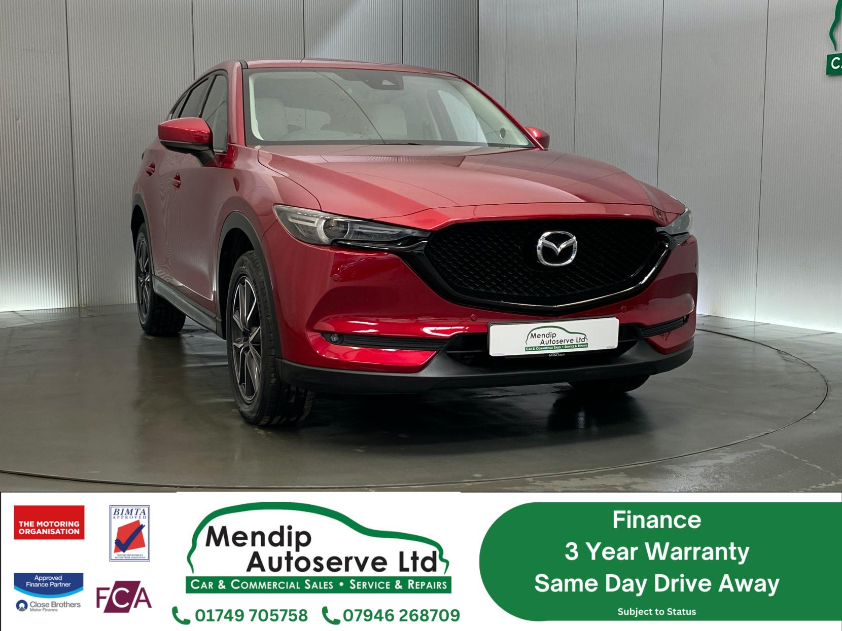 Mazda CX-5 2.0 SKYACTIV-G Sport Nav SUV 5dr Petrol Manual Euro 6 (s/s) (165 ps)