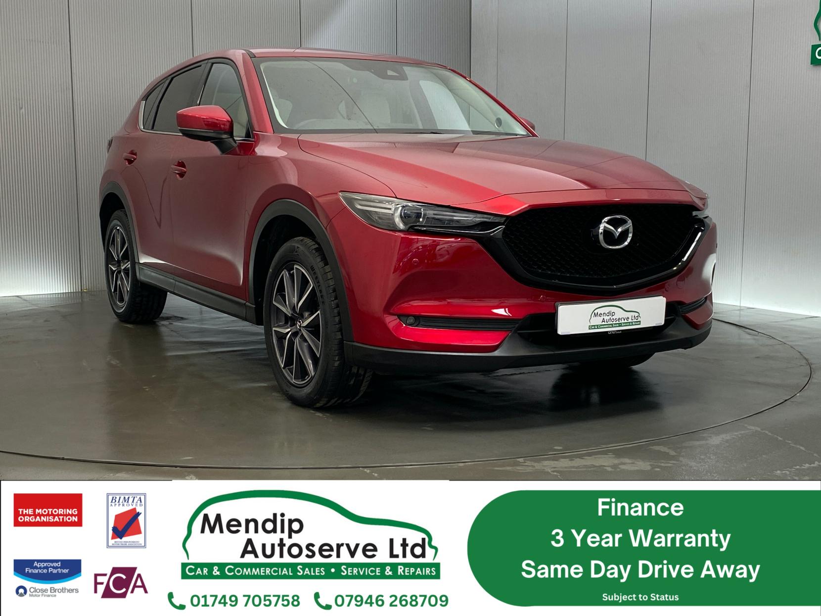 Mazda CX-5 2.0 SKYACTIV-G Sport Nav SUV 5dr Petrol Manual Euro 6 (s/s) (165 ps)