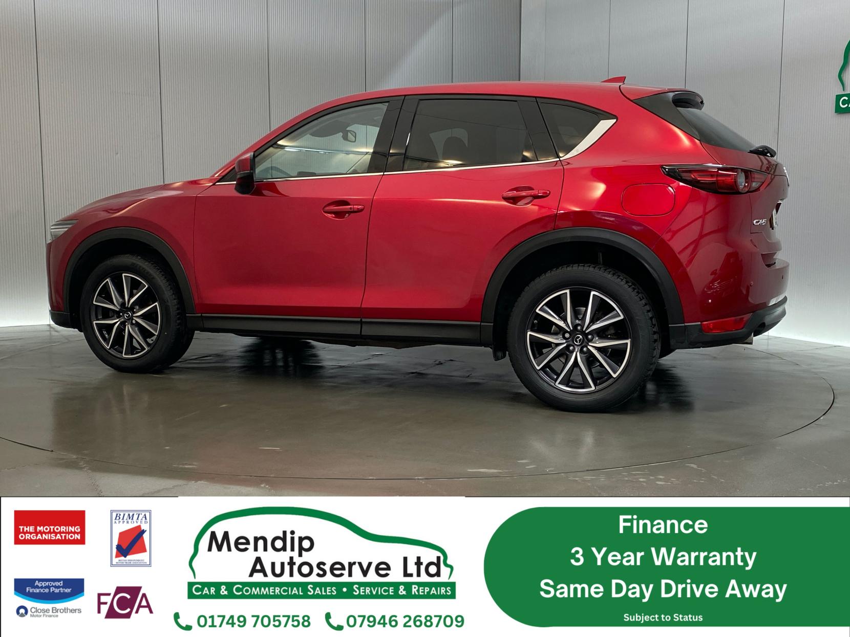 Mazda CX-5 2.0 SKYACTIV-G Sport Nav SUV 5dr Petrol Manual Euro 6 (s/s) (165 ps)