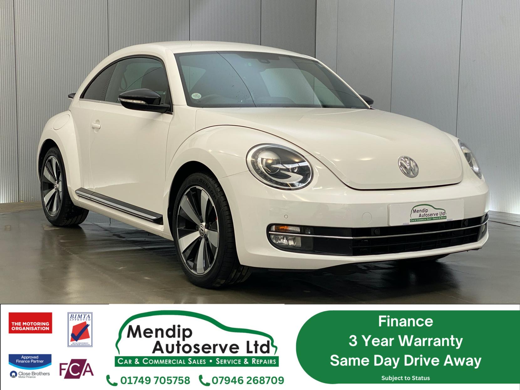 Volkswagen Beetle 2.0 TSI BlueMotion Tech Turbo Black Hatchback 3dr Petrol DSG Euro 6 (s/s) (220 ps)