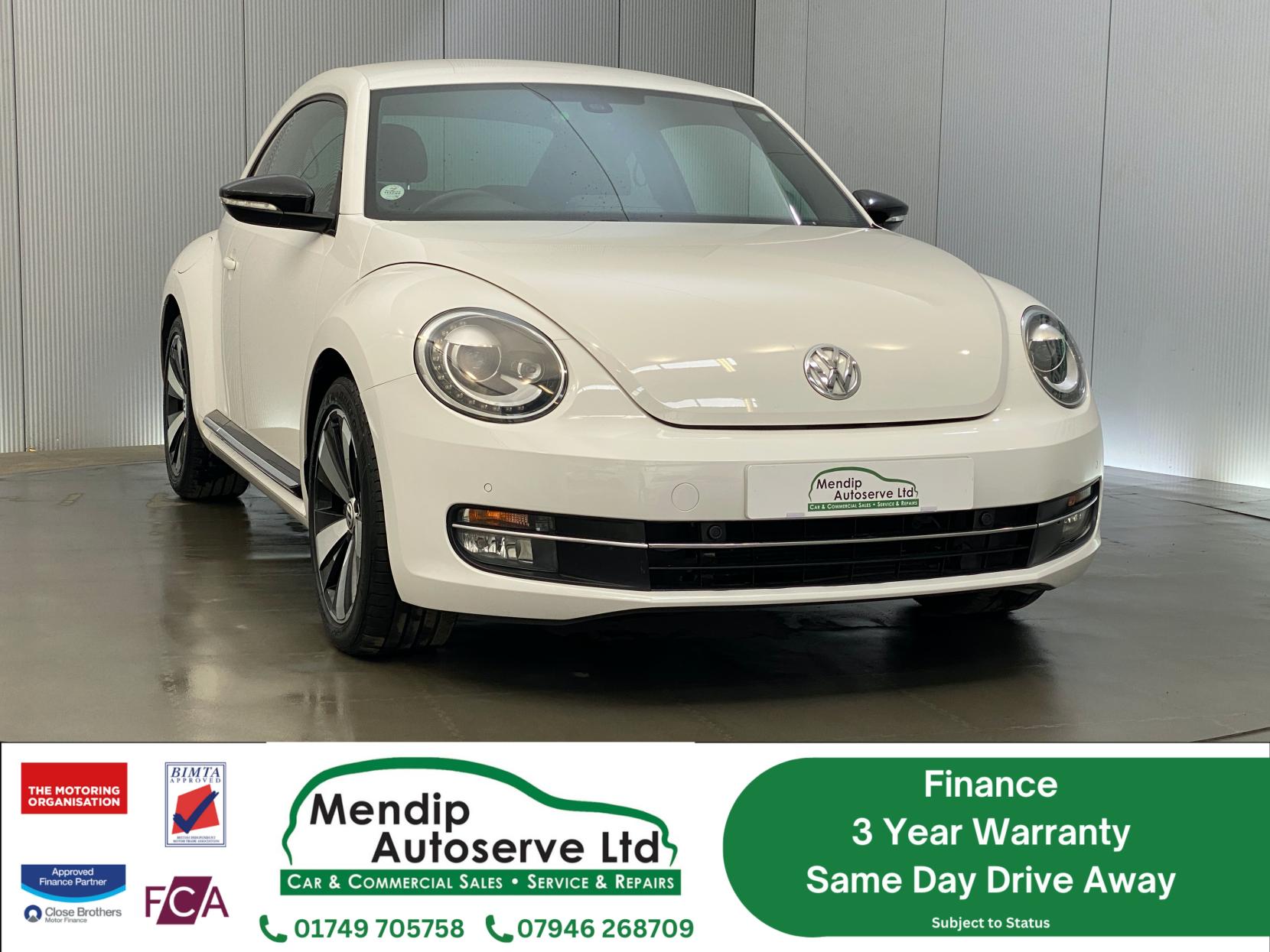 Volkswagen Beetle 2.0 TSI BlueMotion Tech Turbo Black Hatchback 3dr Petrol DSG Euro 6 (s/s) (220 ps)